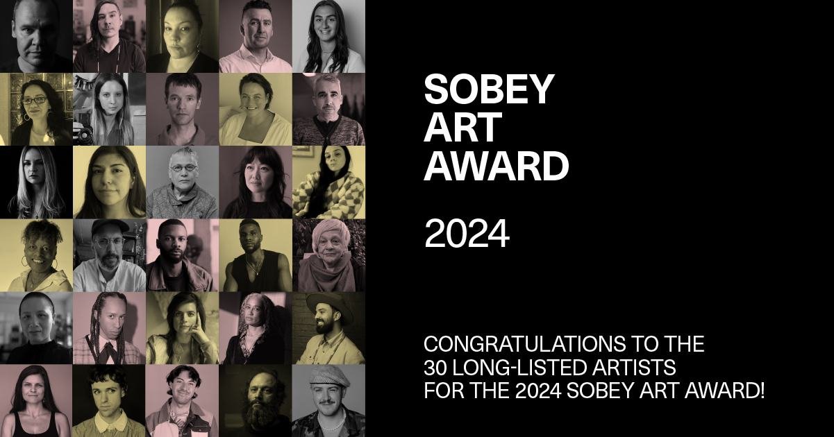 Congratulations to the 30 long-listed artists for the 2024 Sobey Art Award! The Sobey Art Award is Canada&rsquo;s preeminent contemporary visual arts award with a generous prize of $465,000. The long list celebrates diverse perspectives and honours t