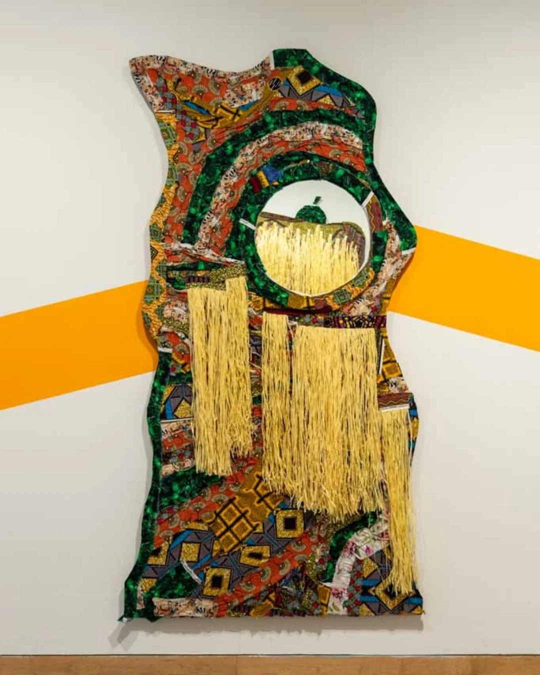 LAST WEEK TO SEE WHEN SPIRITS DANCE! 

In MGBE MMỤỌ NA-AGBA EGWU (When Spirits Dance), artist Ral Ojah reimagines the Ekpe masquerade to reflect upon his Nigerian roots and the ways in which ancestral rituals are expressed through contemporary Nigeri