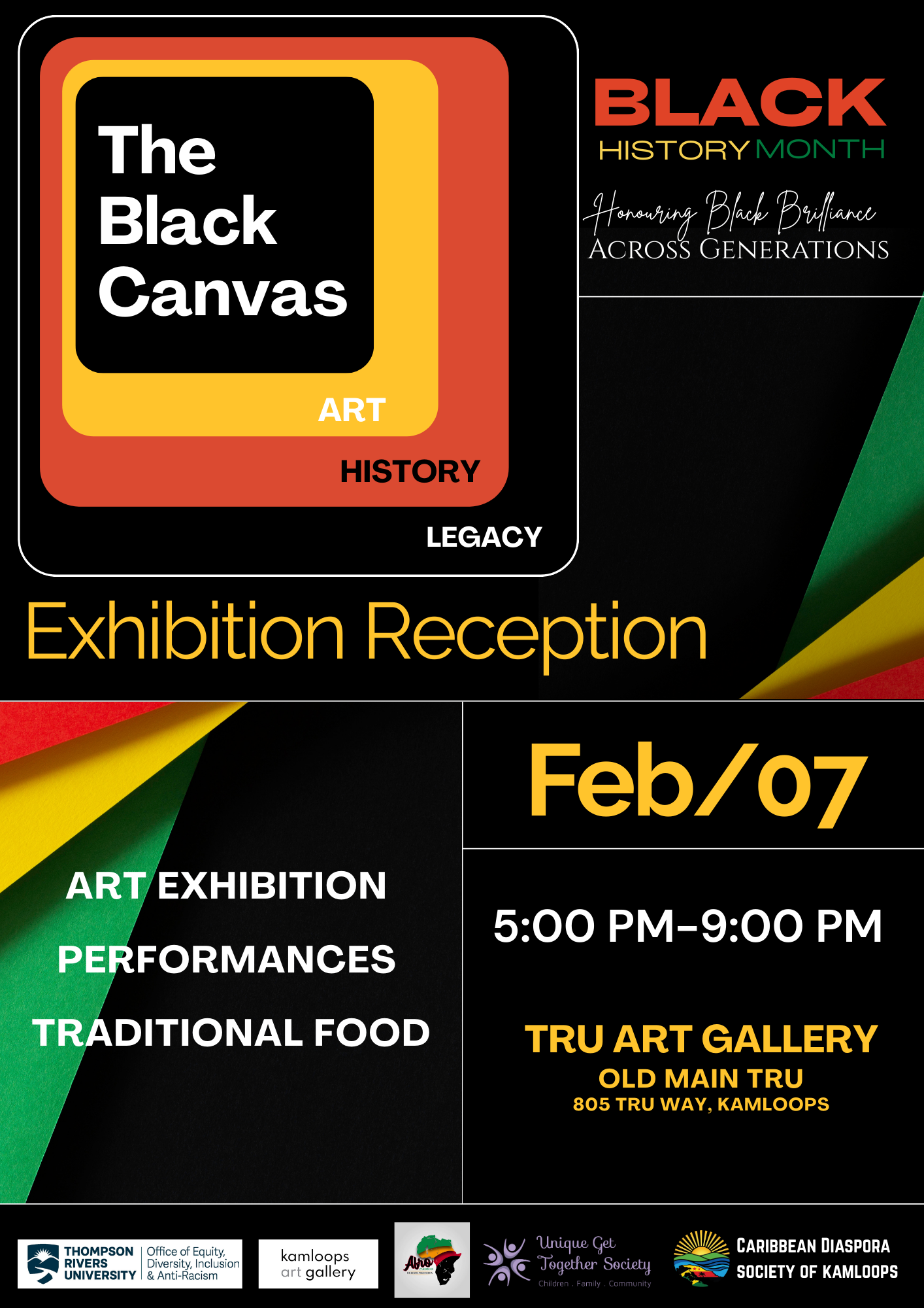 The Black Canvas Opening Reception