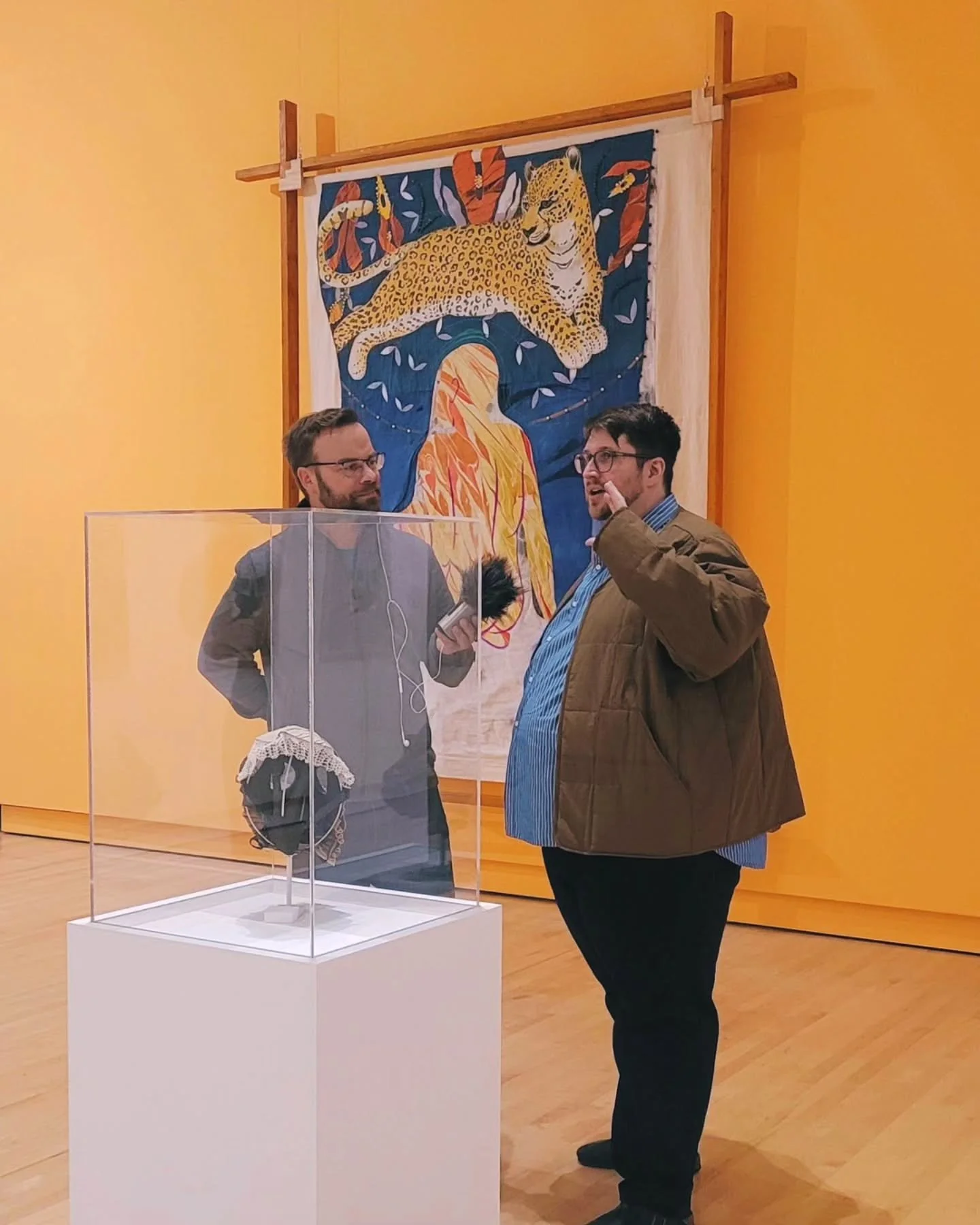 McMichael Curator, John Geoghegan, speaks with CBC&rsquo;s Daybreak Kamloops reporter Doug Herbert about Rajni Perera: Futures. 

"The artist feels that it's really important to always show these works as opulent and to not deny Black and Brown 