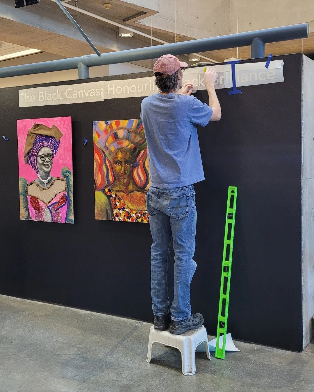 New Open Gallery Exhibition! 

TRU Art Gallery, February 2 to 13 
Open Gallery, Kamloops Art Gallery, February 18 to April 2 

The Black Canvas: Honouring Black Brilliance is an exhibition celebrating 30 years of Black History Month in Canada. Featur