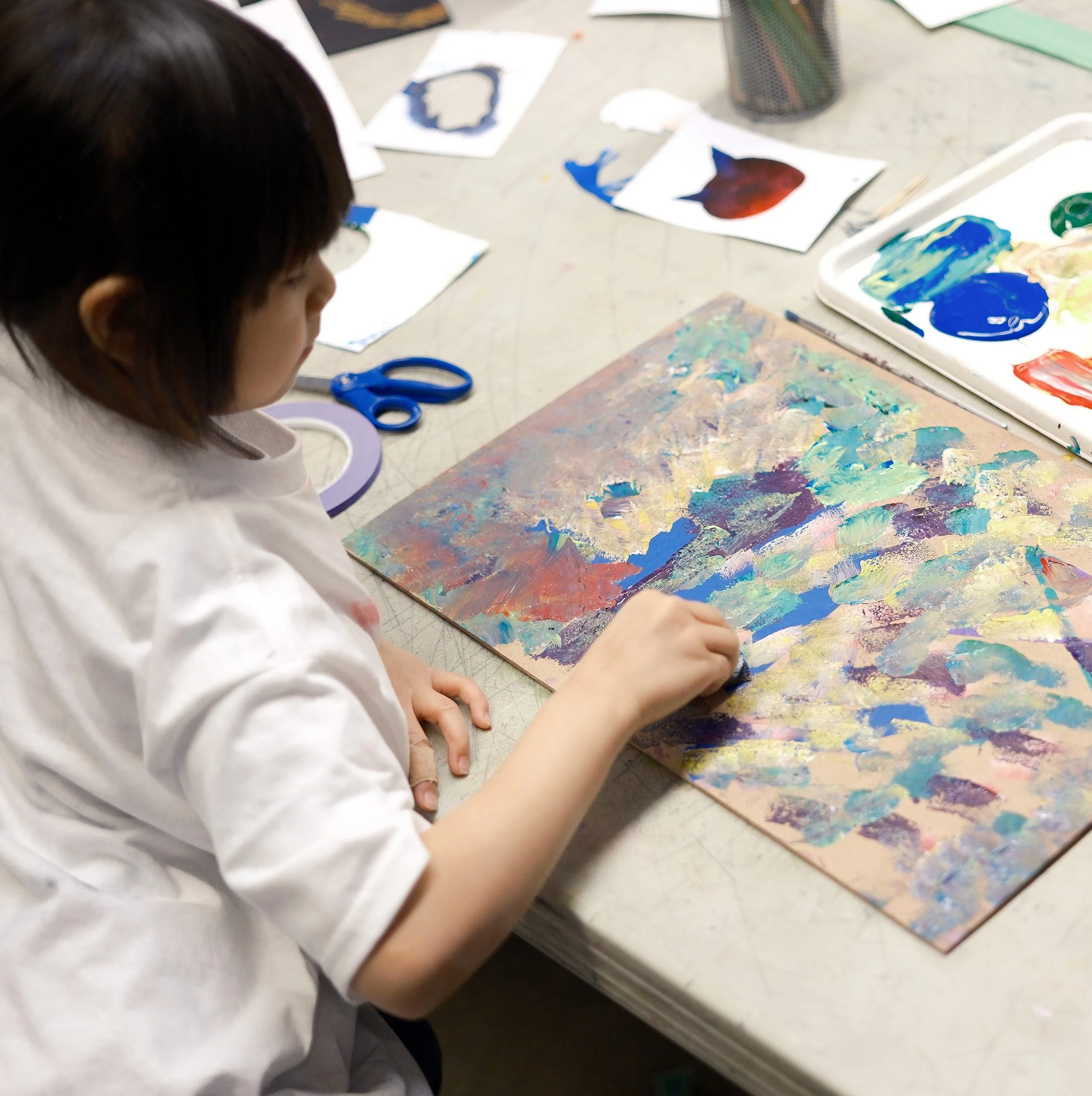 FAMILY ART SATURDAY: YMCA Healthy Kids Week 