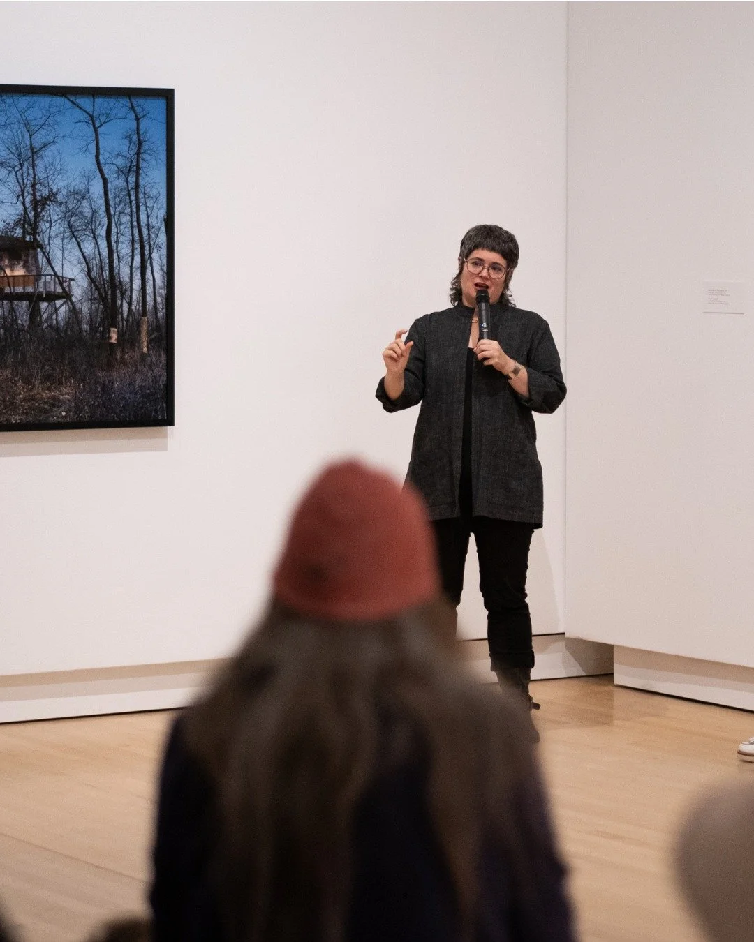 📺 The documentation of our opening night conversation between exhibiting artist Laura St. Pierre and curator Crystal Mowry is now available to view online! Together, they illuminate the underlying ideas in the exhibition and share insights into the 