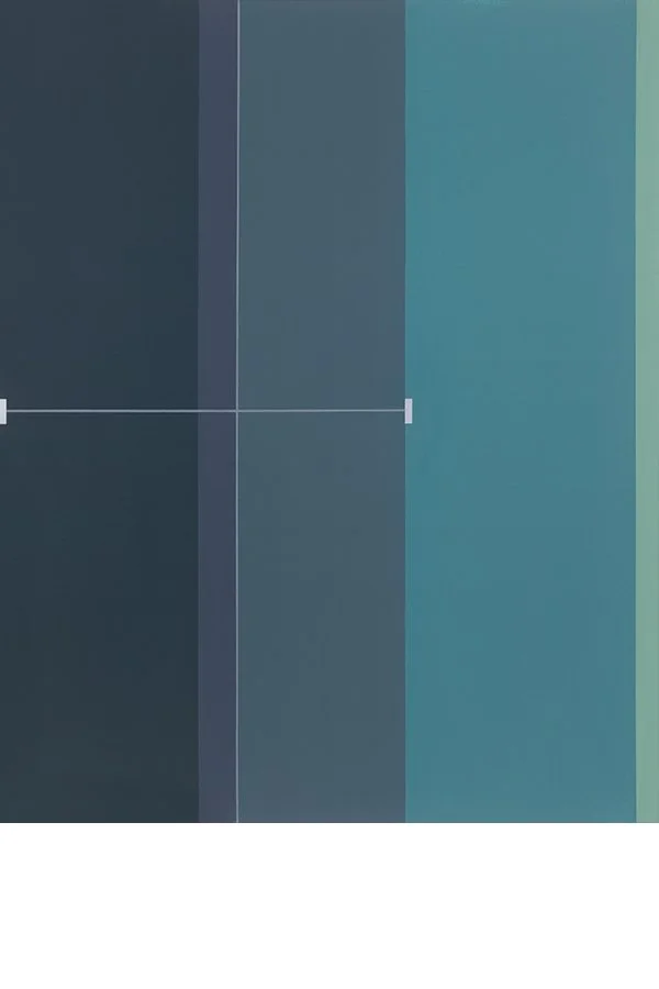 2SCU.1/3, Acrylic on canvas, 24 x 30", 2024