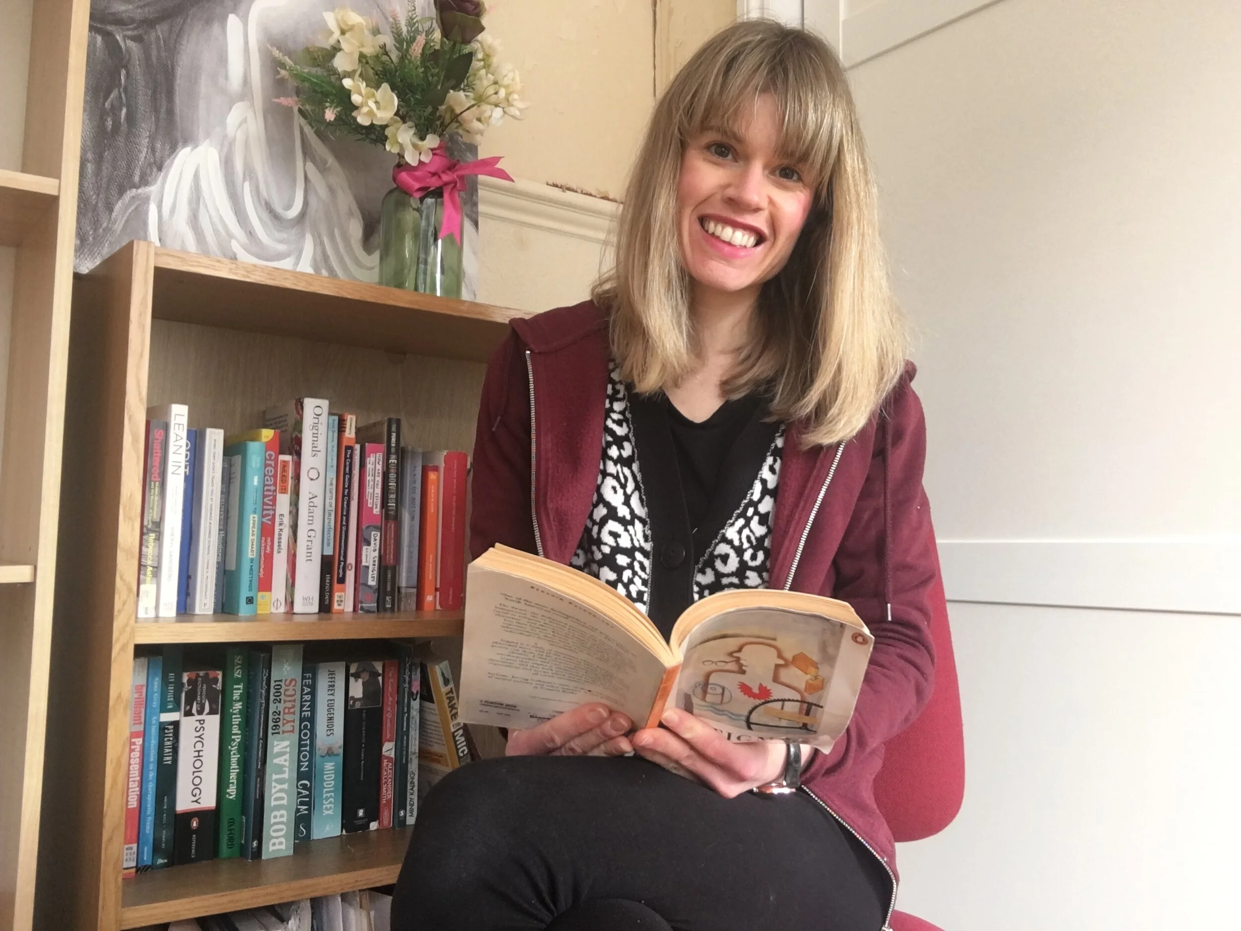 Introducing ‘Behind the Zoom Bookshelf’: Lessons from my virtual backdrop.