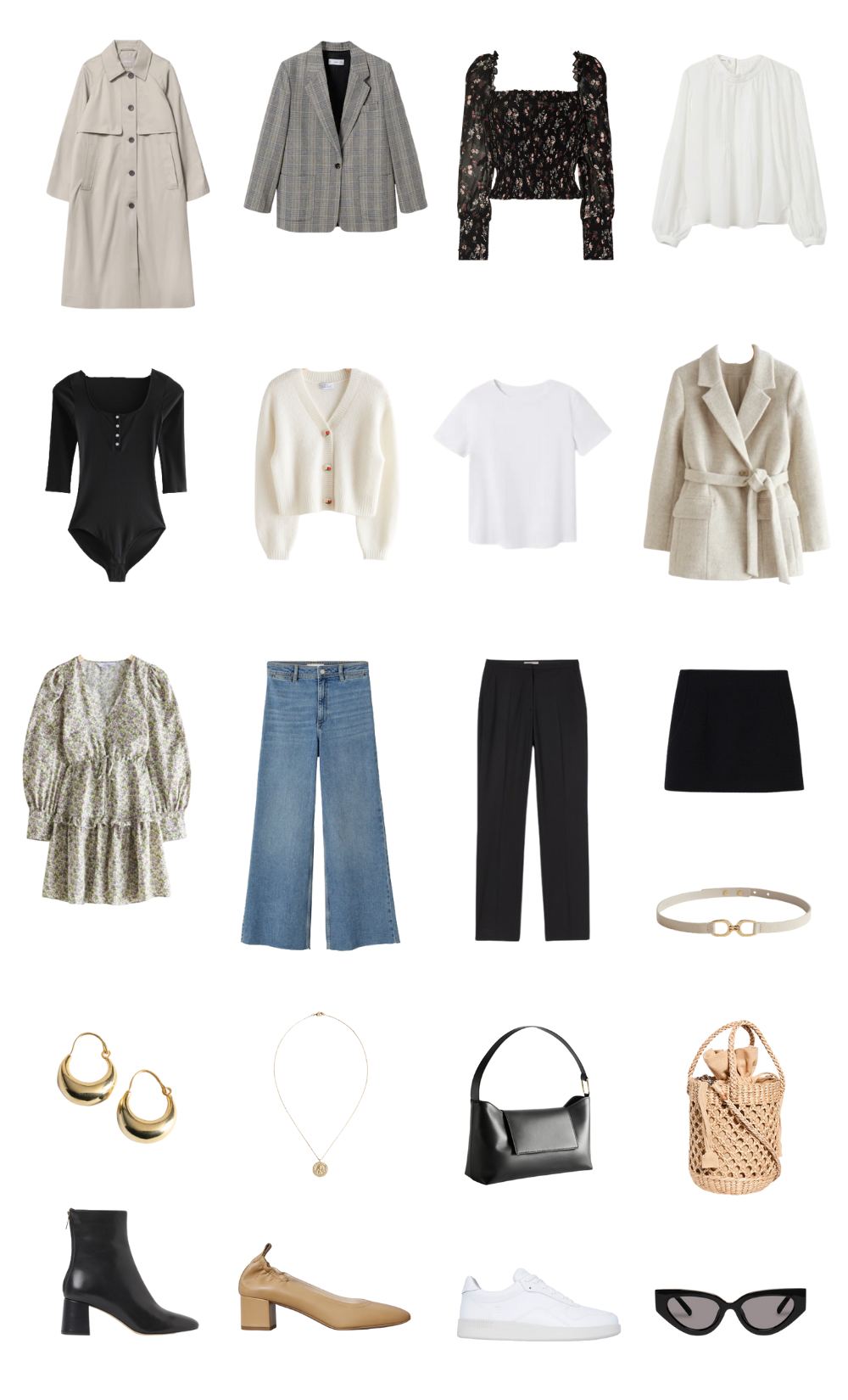 The 7-Piece Jeanne Damas French Capsule Wardrobe