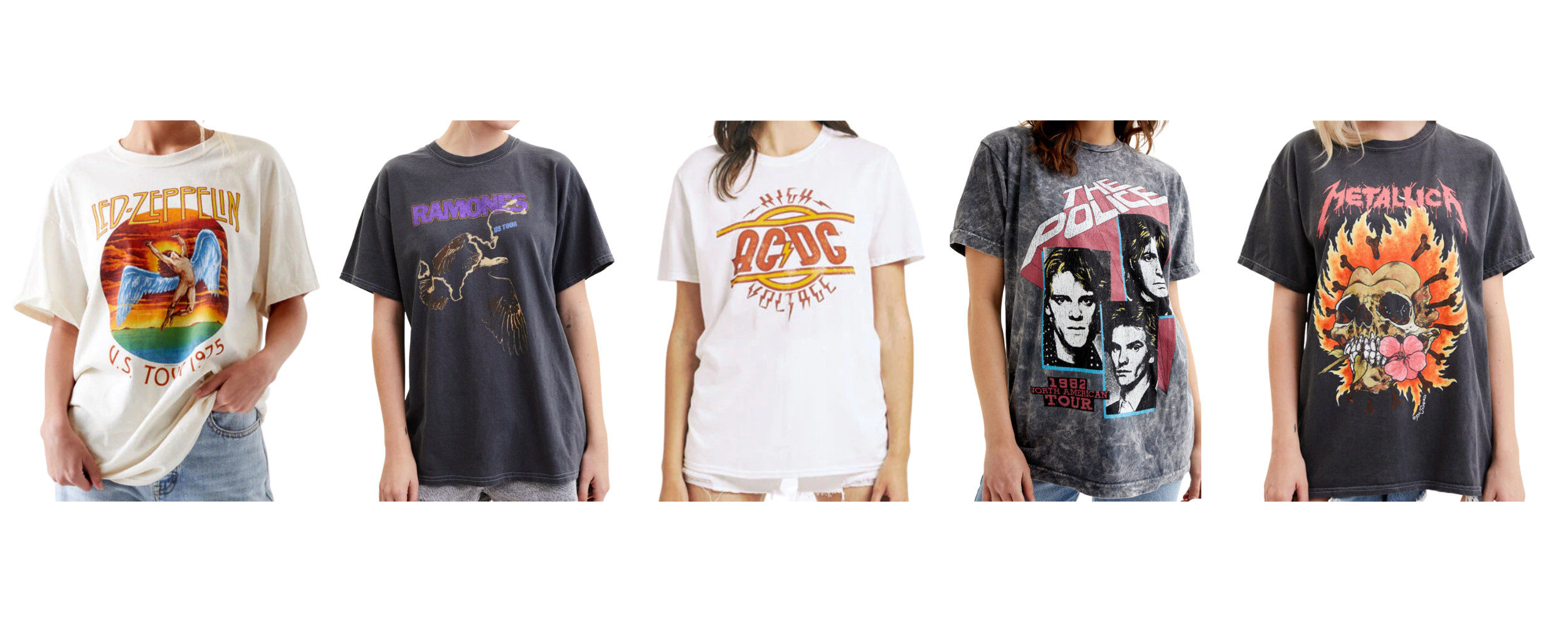 8 Best Online Stores for Band Tees 