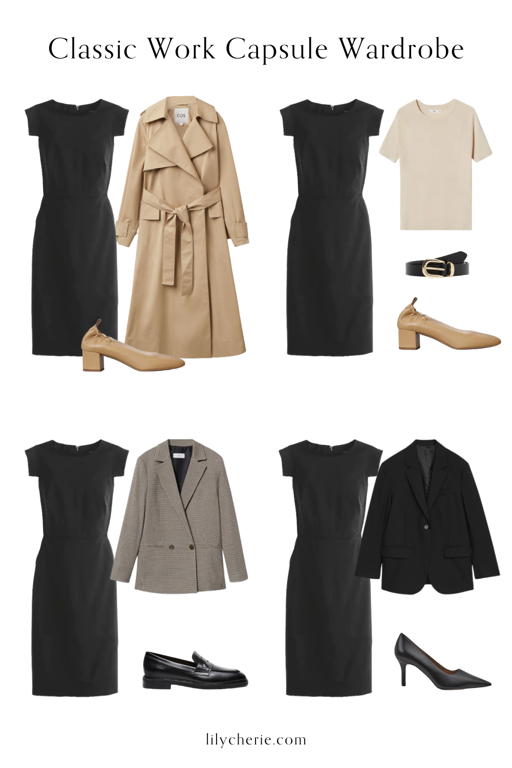 Classic Work Capsule Wardrobe 2023 — Lily Chérie