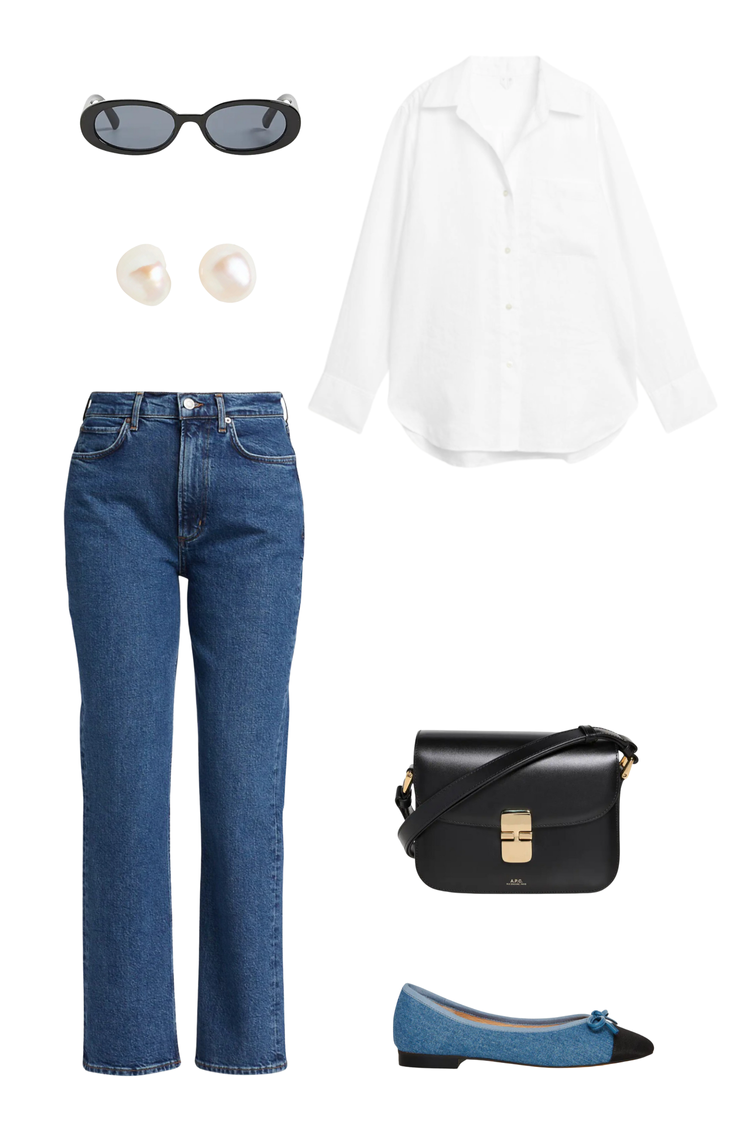 White Button-Down Shirt Styled 5 Ways — Lily Chérie