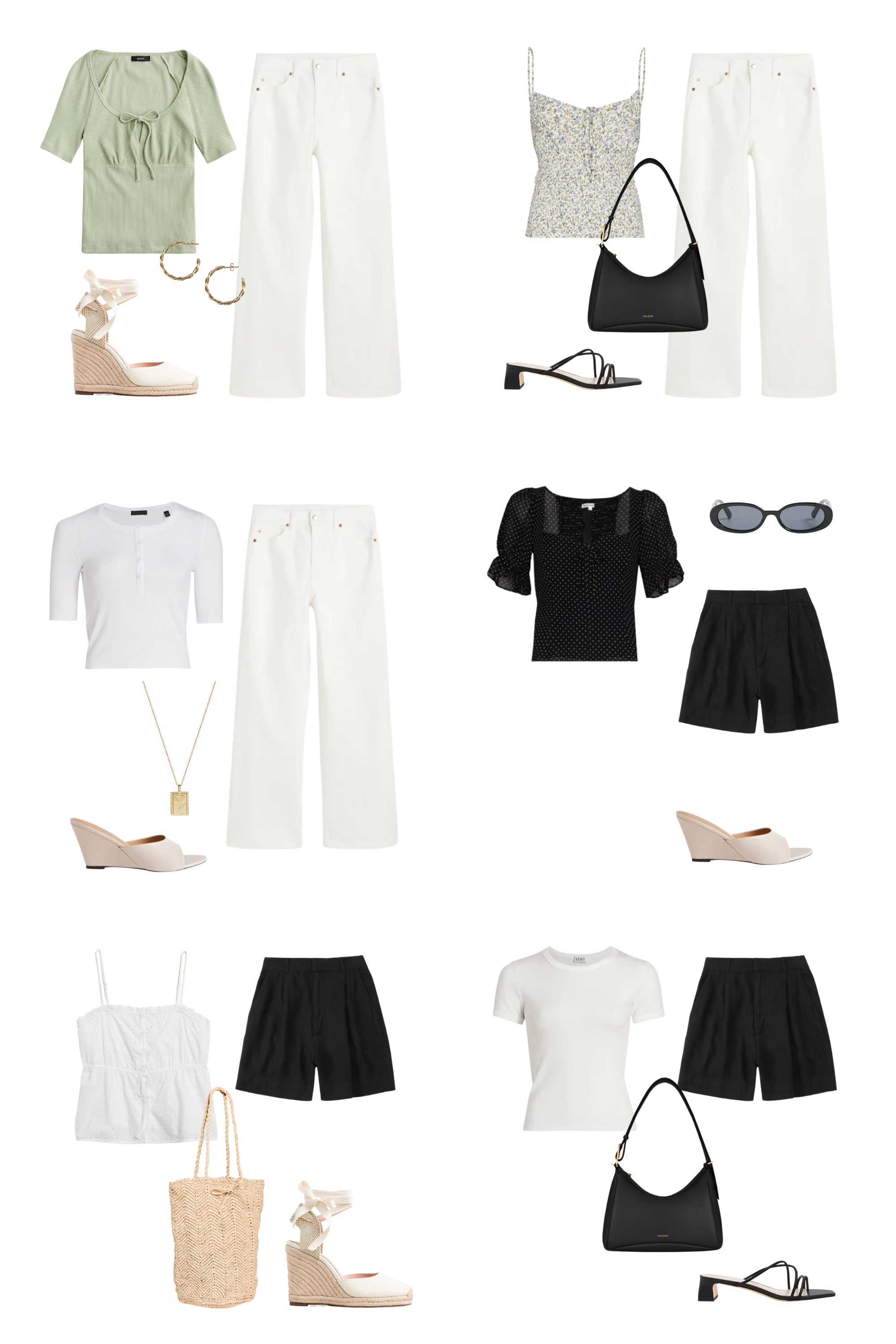 French Minimalist Capsule Wardrobe Summer 2021 Collection - LIFE