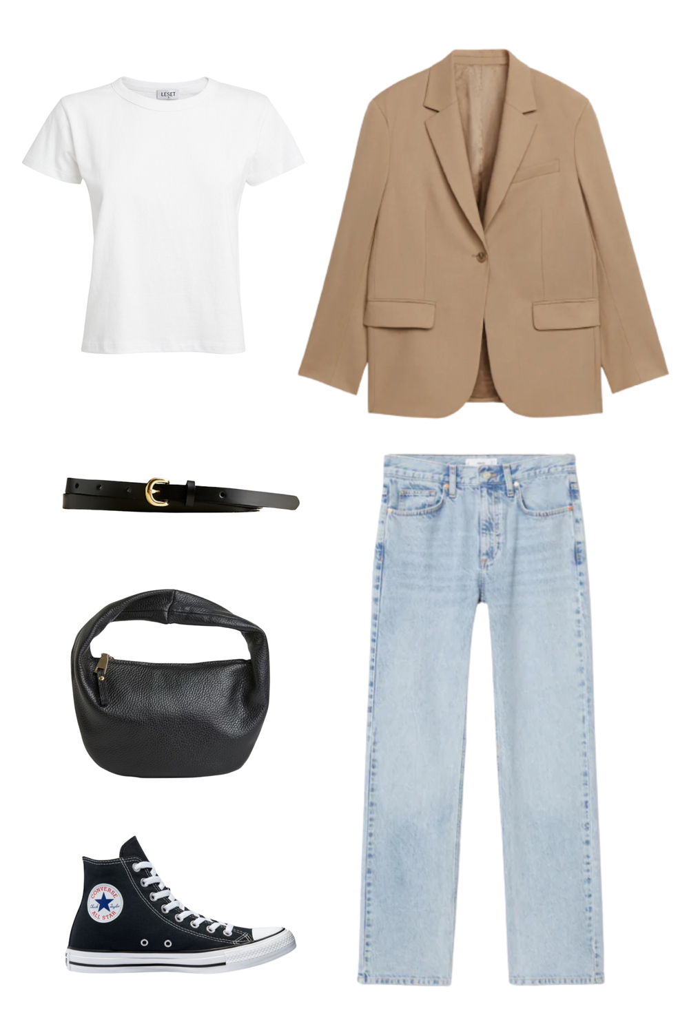 5 Stylish Ways to Wear a White Tee This Fall