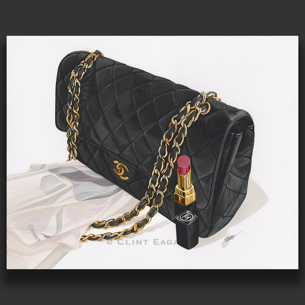 Chanel Handbag Artwork | Clint Eagar Design