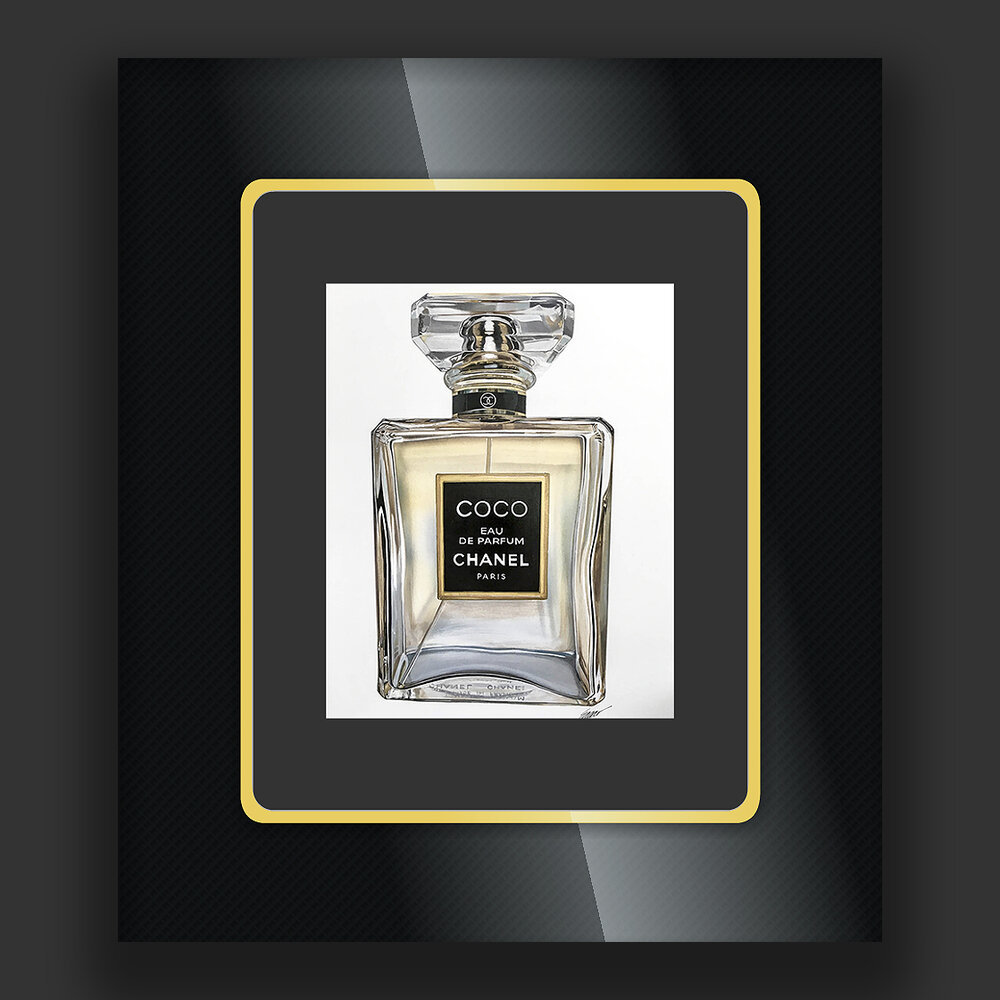 Chanel Perfume Artwork | Clint Eagar Design