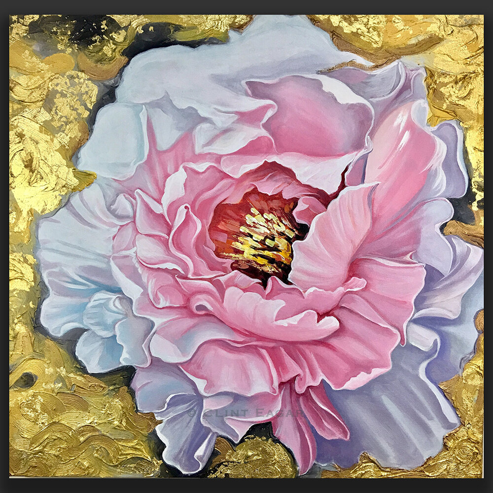 Flower Art | Flower Canvas Print | Clint Eagar Design