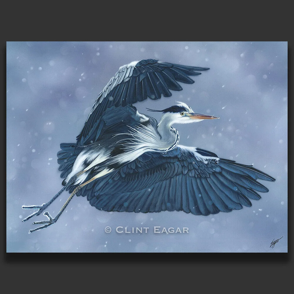 Blue Heron Art - Clint Eagar Design. Shop our gallery in Franklin, TN
