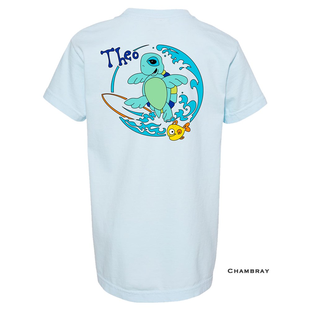 Fun Turtle Design T-Shirt for Kids