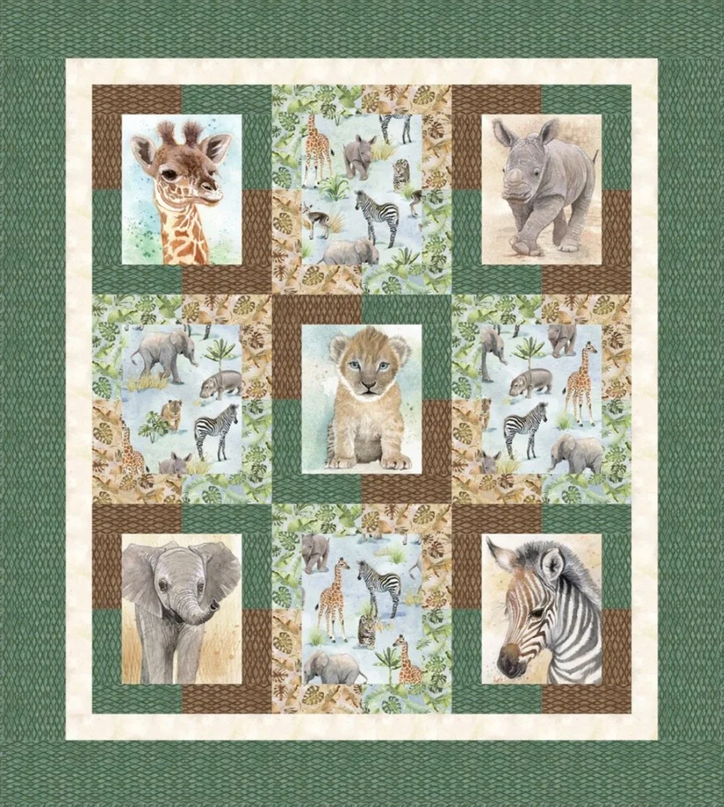 Clint Eagar's Enchanting Baby Safari Collection P&B Textiles
