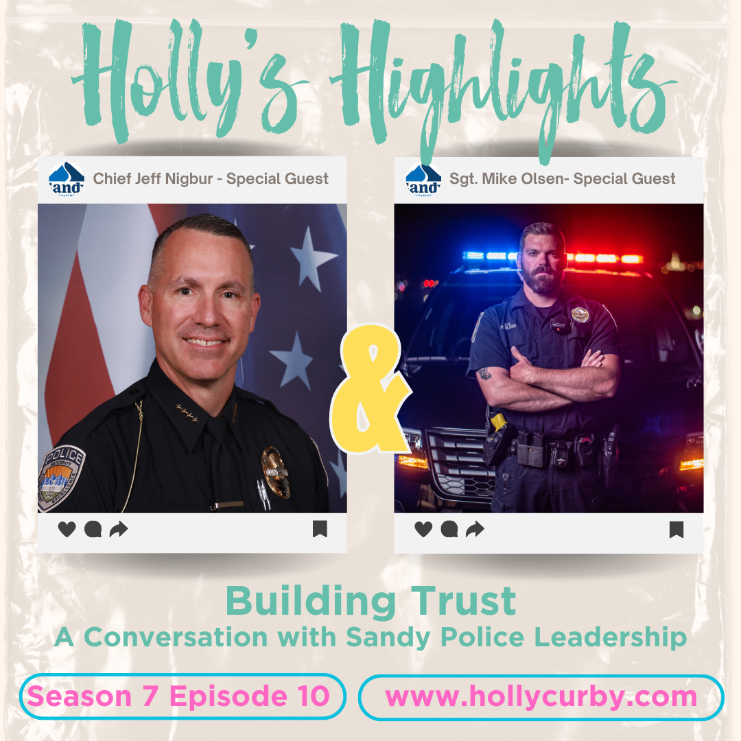 Building Trust: A Conversation with Sandy Police Leadership - Season 7 Episode 10