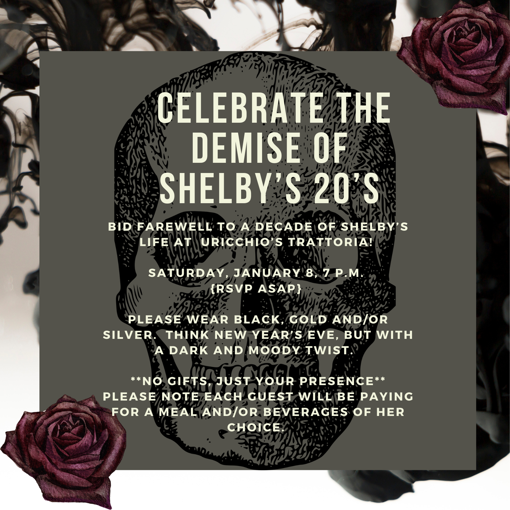 Yellow Framed Sparkler Celebration Birthday Invitation.png