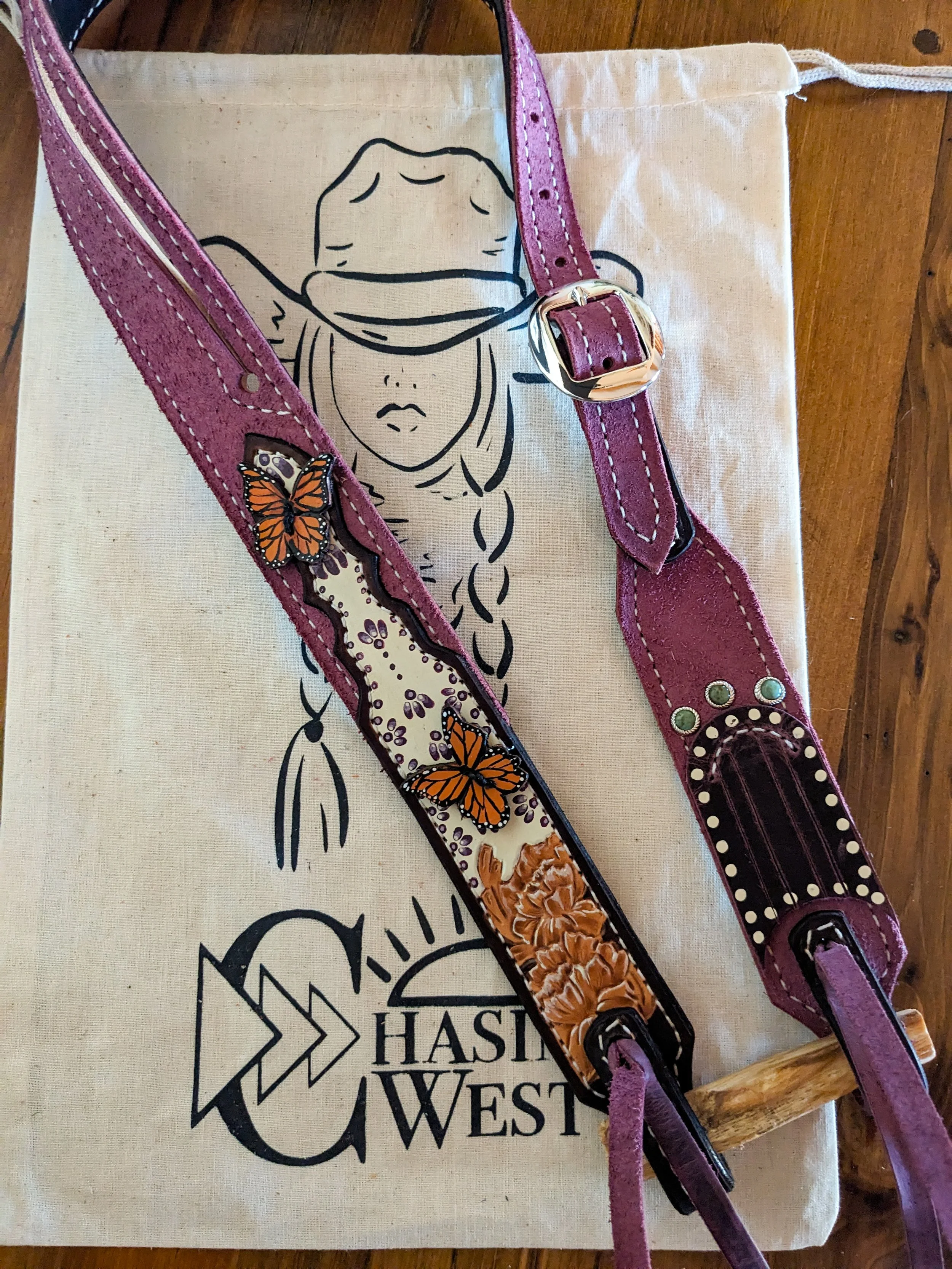 Butterfly Culture Split Ear Headstall