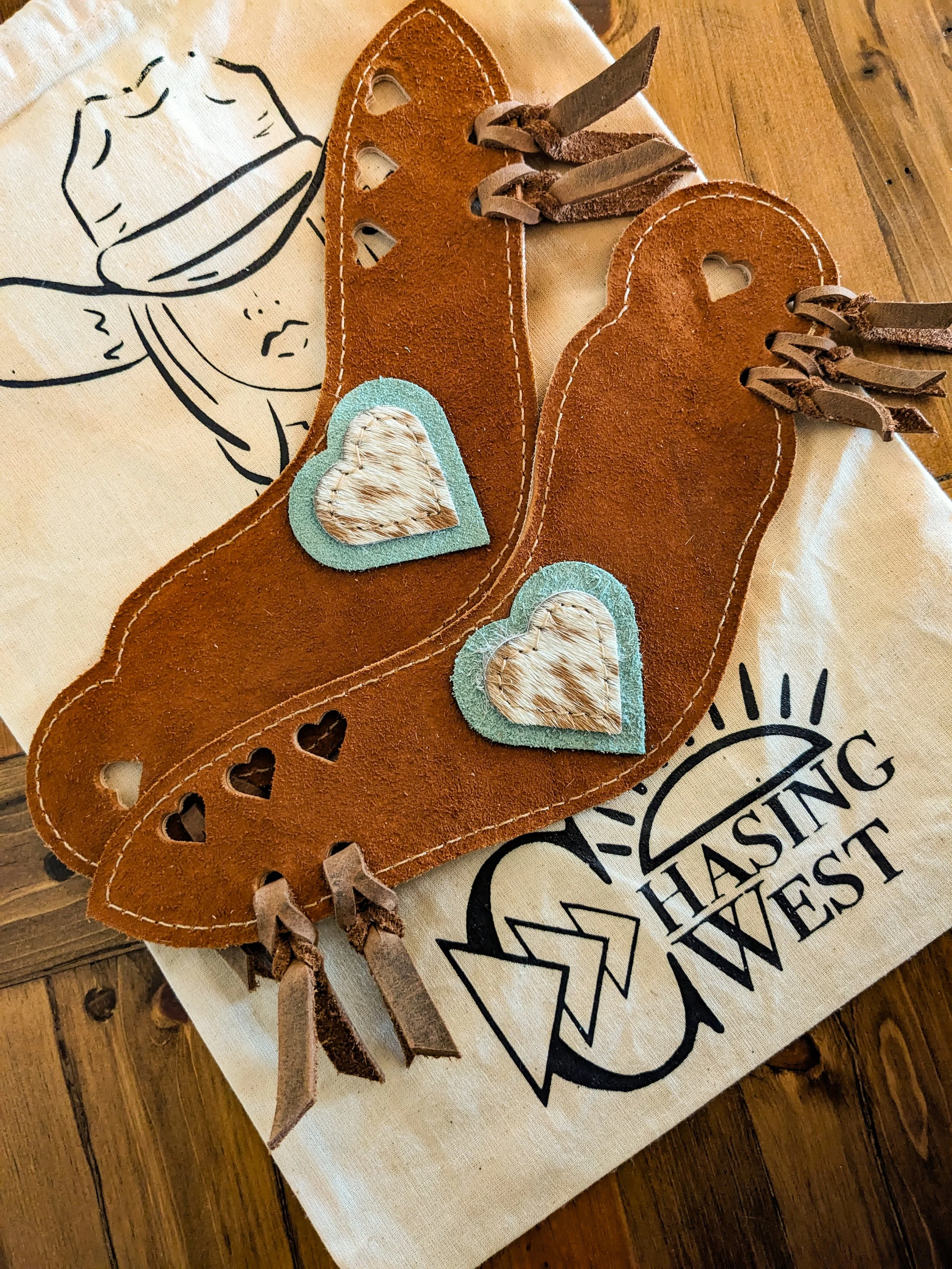 No Lonely Hearts Here Spur Straps