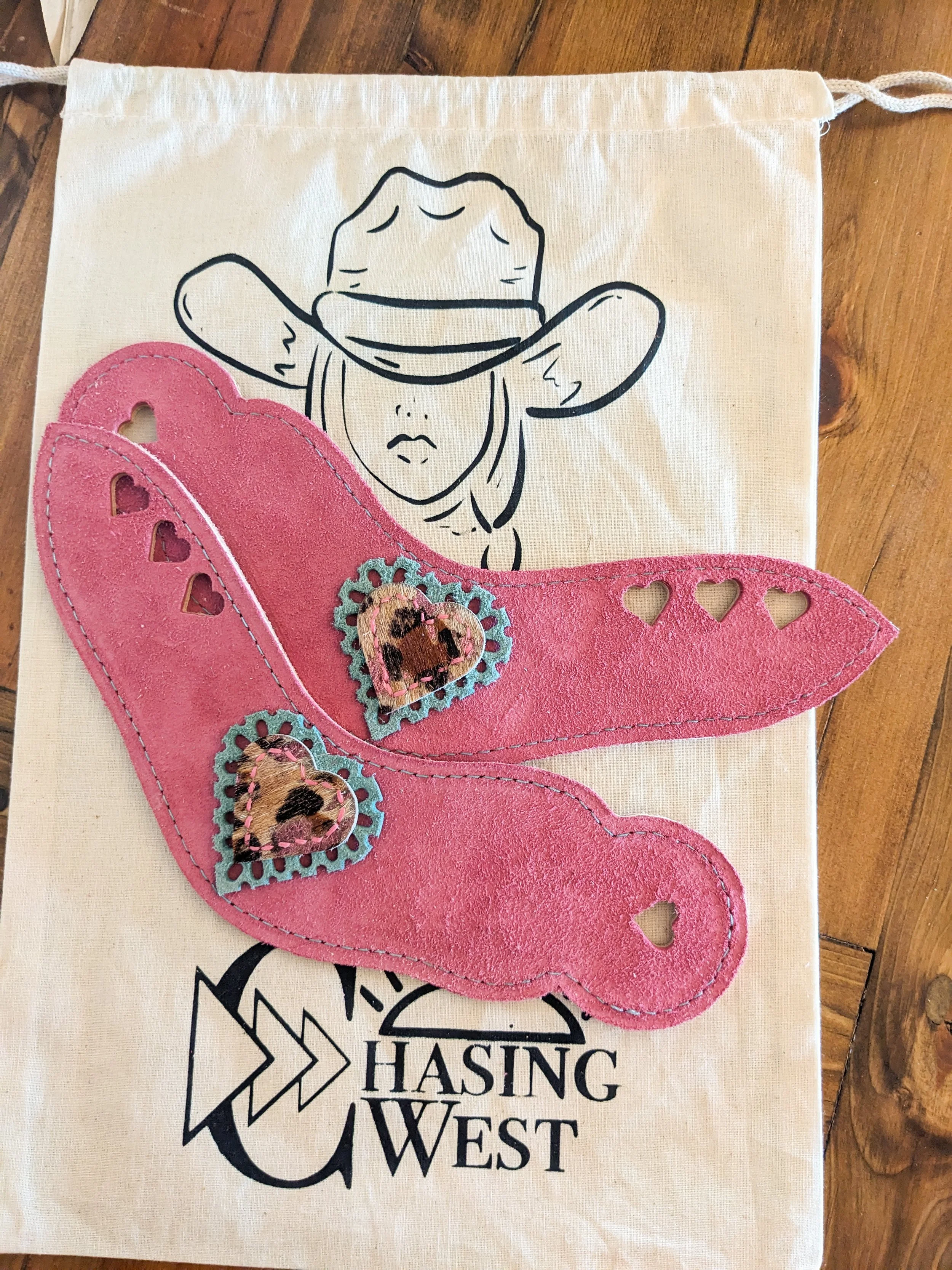 Feral Hearts Spur Straps