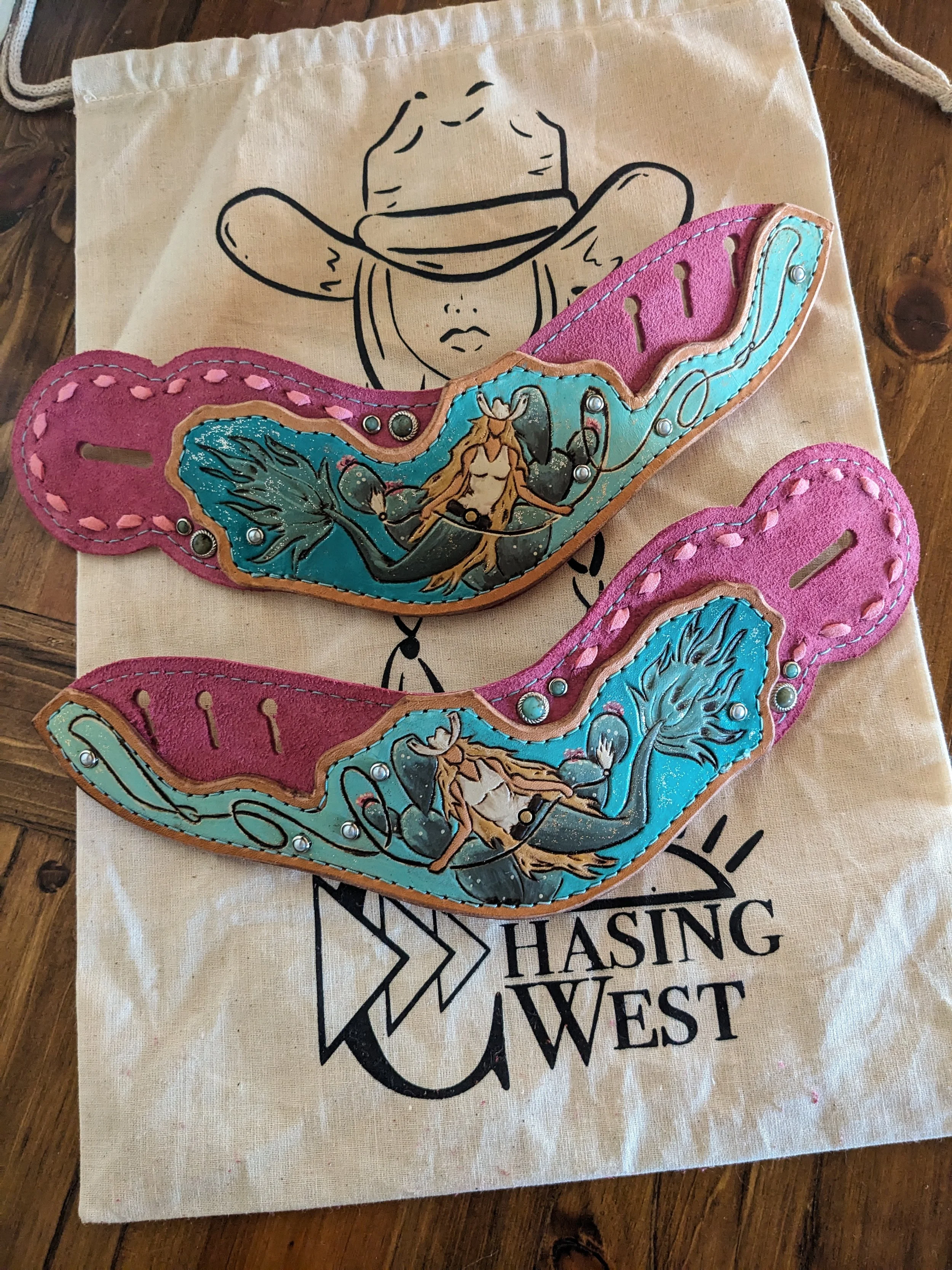 Deep Sea Wrangler Spur Straps *Pre-Order