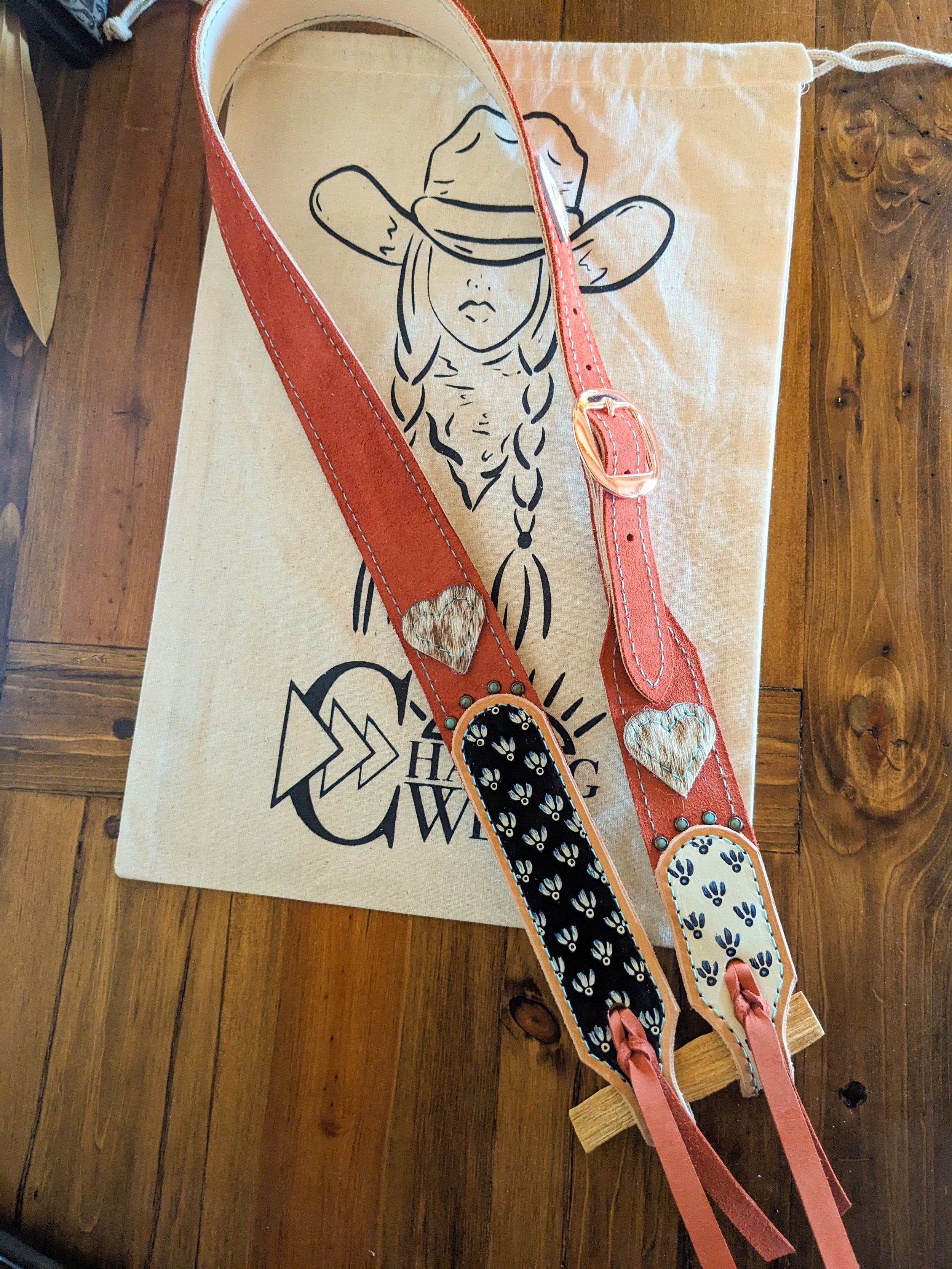 Tres Hearts Headstall