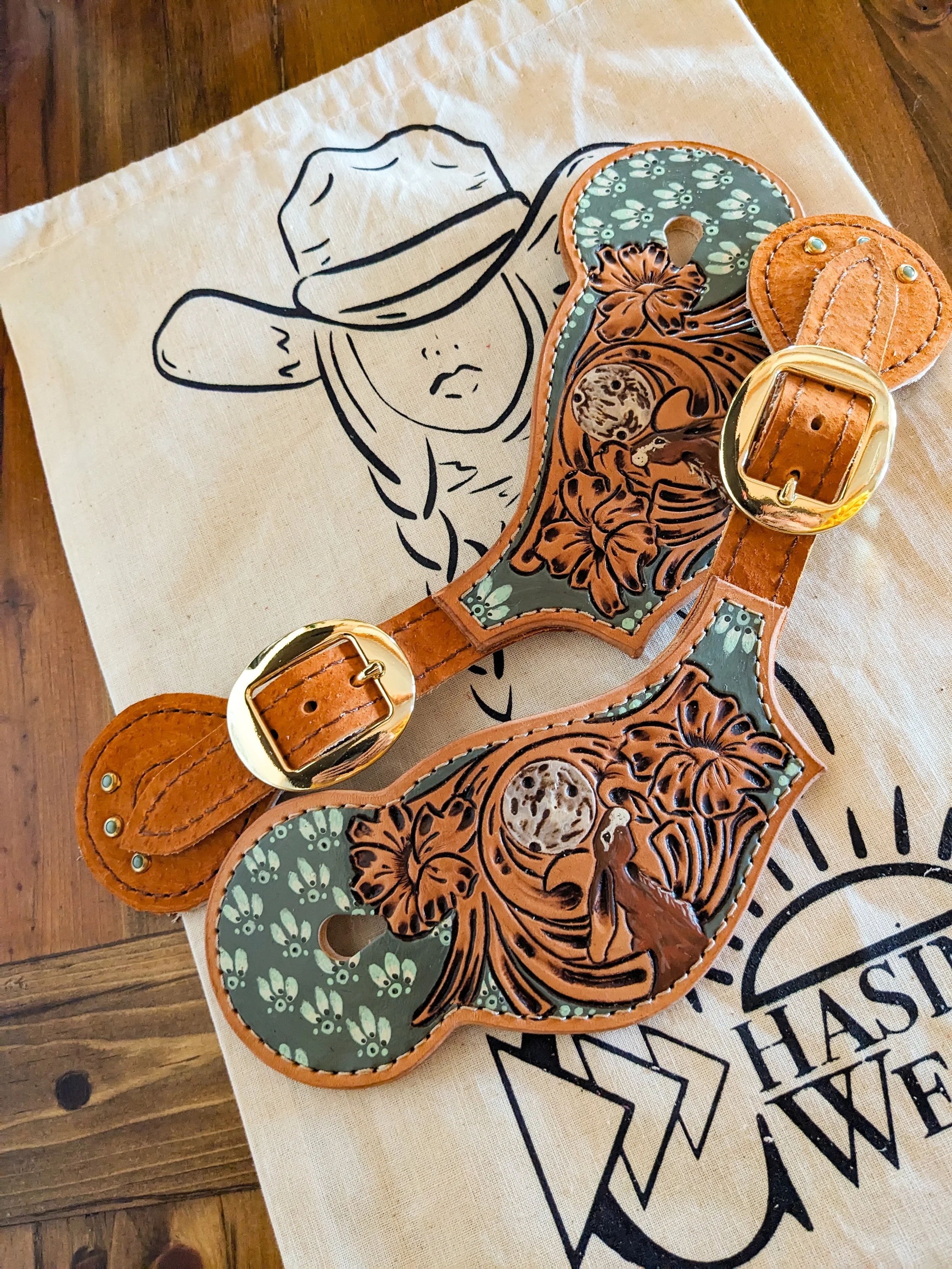 Sage and Sand Spur Straps