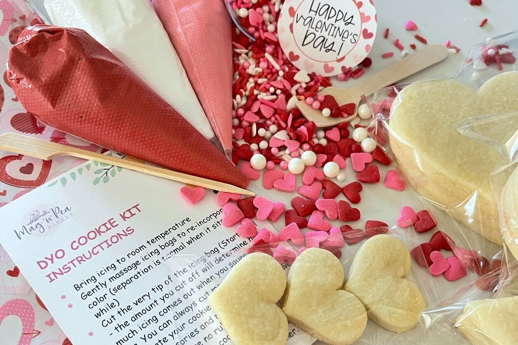 Valentine’s Cookie - Take Home Cookie Kit