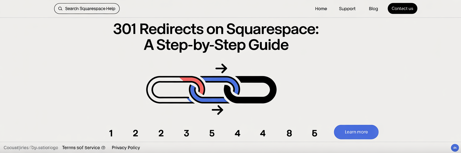How to Set Up a Permanent 301 Redirect for Your Website's URLs On Squarespace