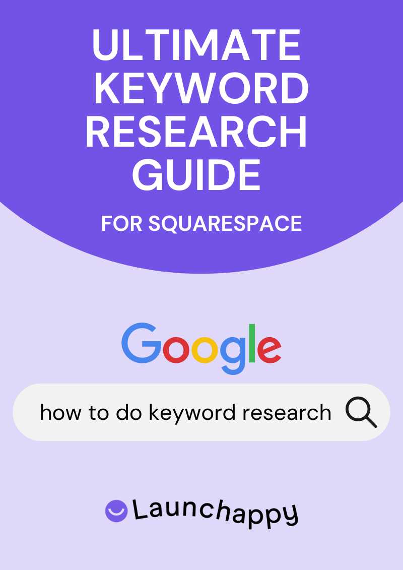 Ultimative Keyword-Recherche Anleitung für Squarespace