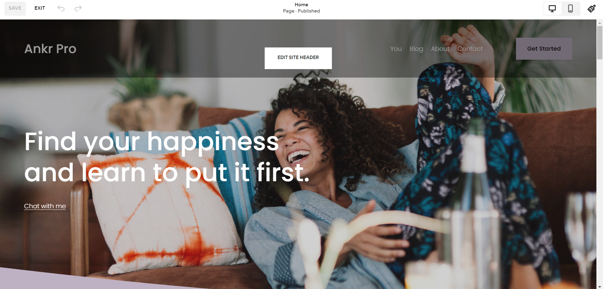 How to Build and Adjust Headers and Footers on Squarespace 