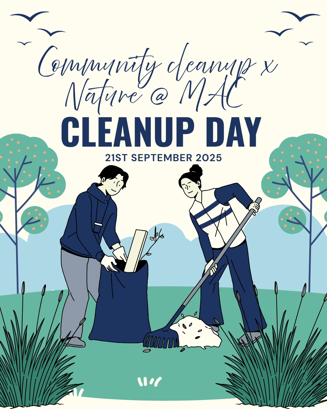 Cleanup Day with Community Cleanup x Nature @ Mac