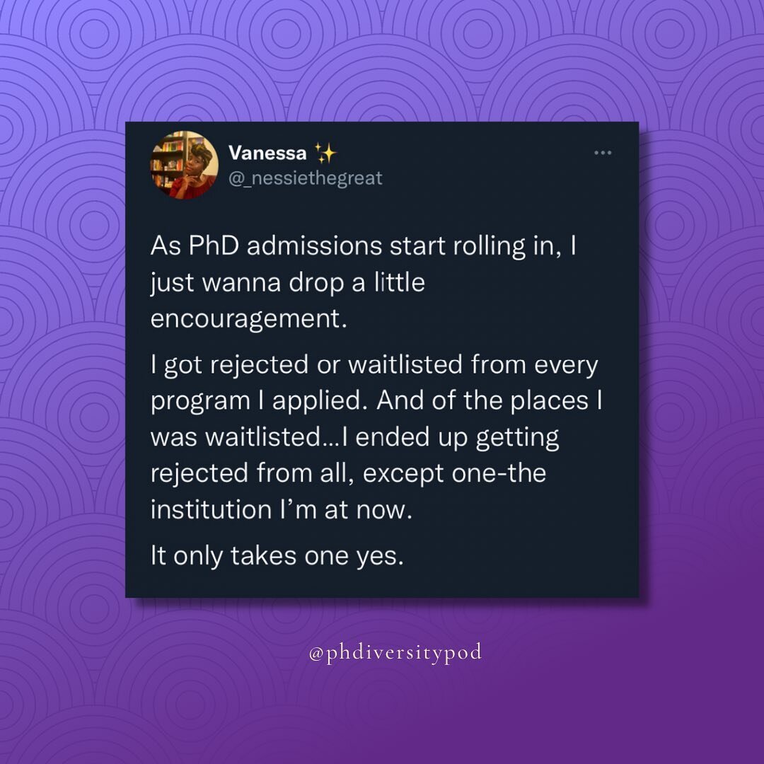 We are in the middle of admission season and I wanted to share a little bit of encouragement.⠀
⠀
I know how frustrating and anxiety-provoking it is to be in a constant state of limbo for months. And I know the heartbreak that comes with each rejectio
