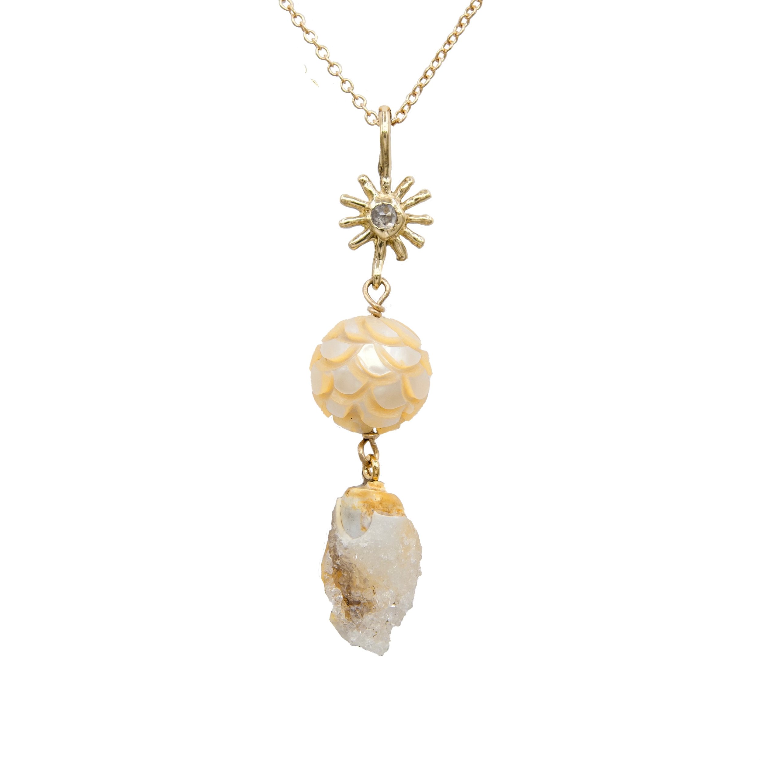 Mermaid druzy shell.jpeg