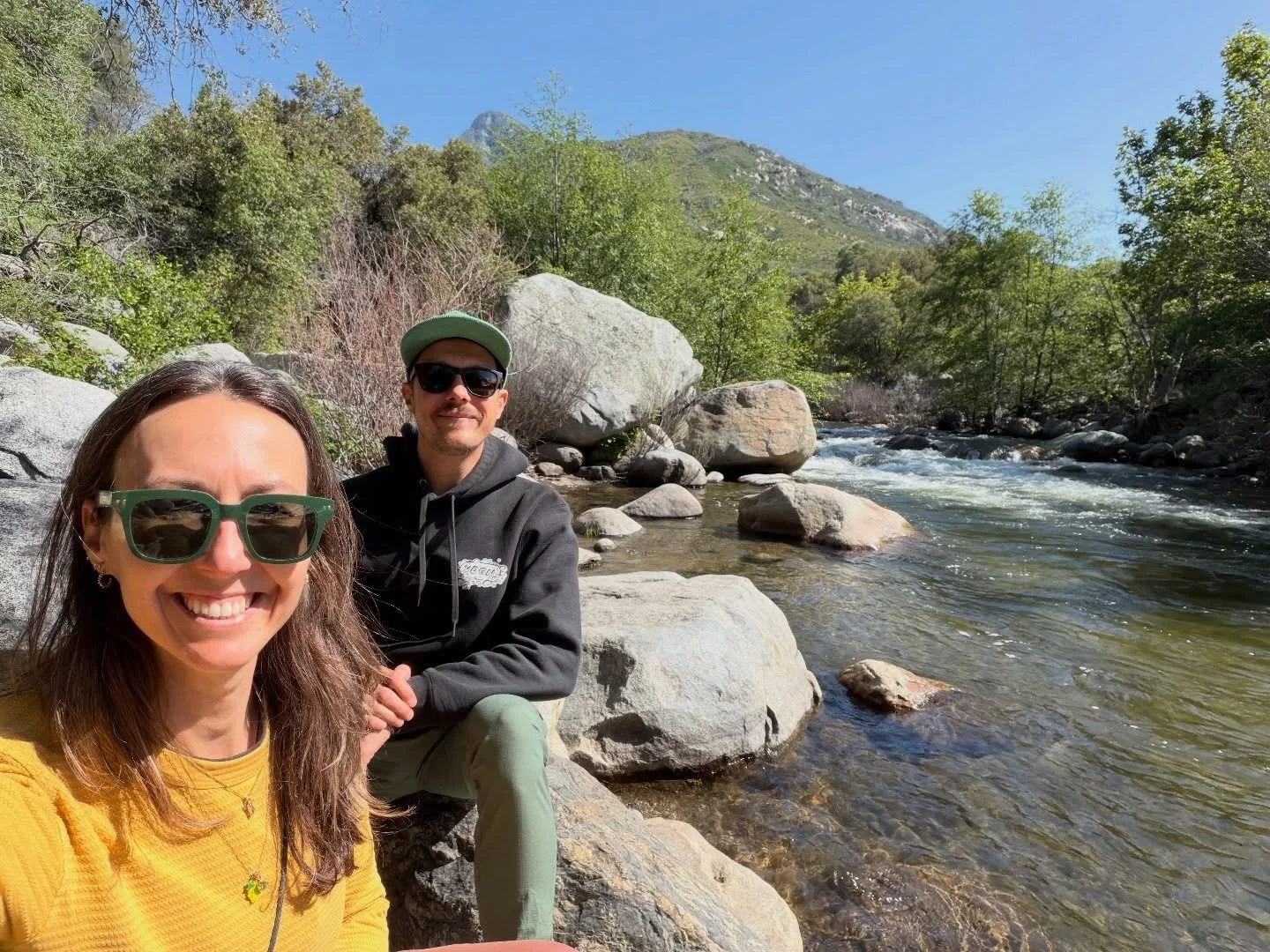Happiest birthday to my favorite @thebobring ❤️❤️ 

We spent the best weekend in Sequoia and Kings Canyon National Parks celebrating all of the beautiful old things, like Sequoia trees and my newly 40 year old husband 🥳 

Bob is always up for an adv