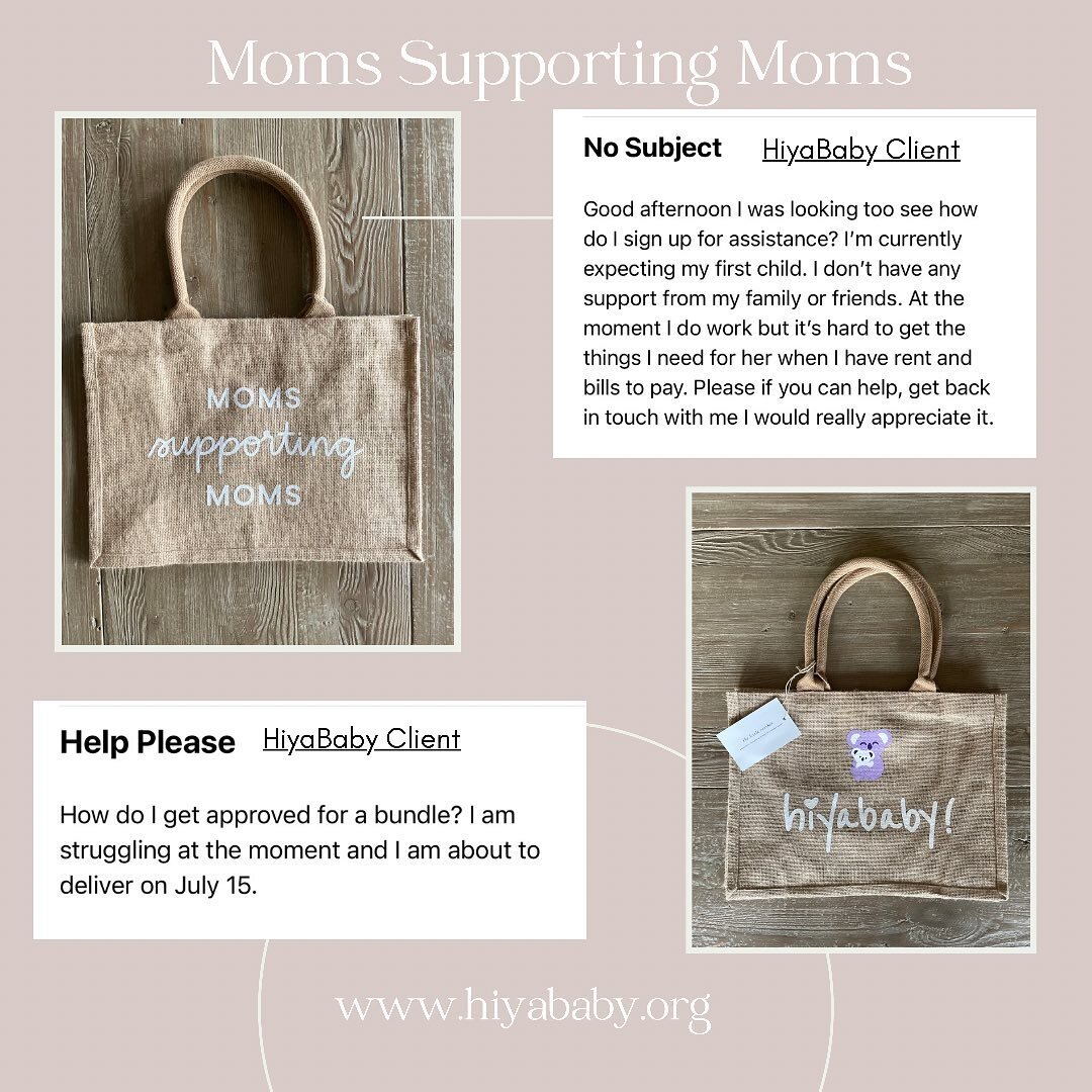 💟 10 MSM Totes purchased, which means we were able to provide a total of 2,128 diapers &amp; wipes for fellow moms in need of support.💟 
&mdash;-
Thanks again to everyone who has joined our mission to support all moms (near &amp; far)! 💜
&mdash;-
