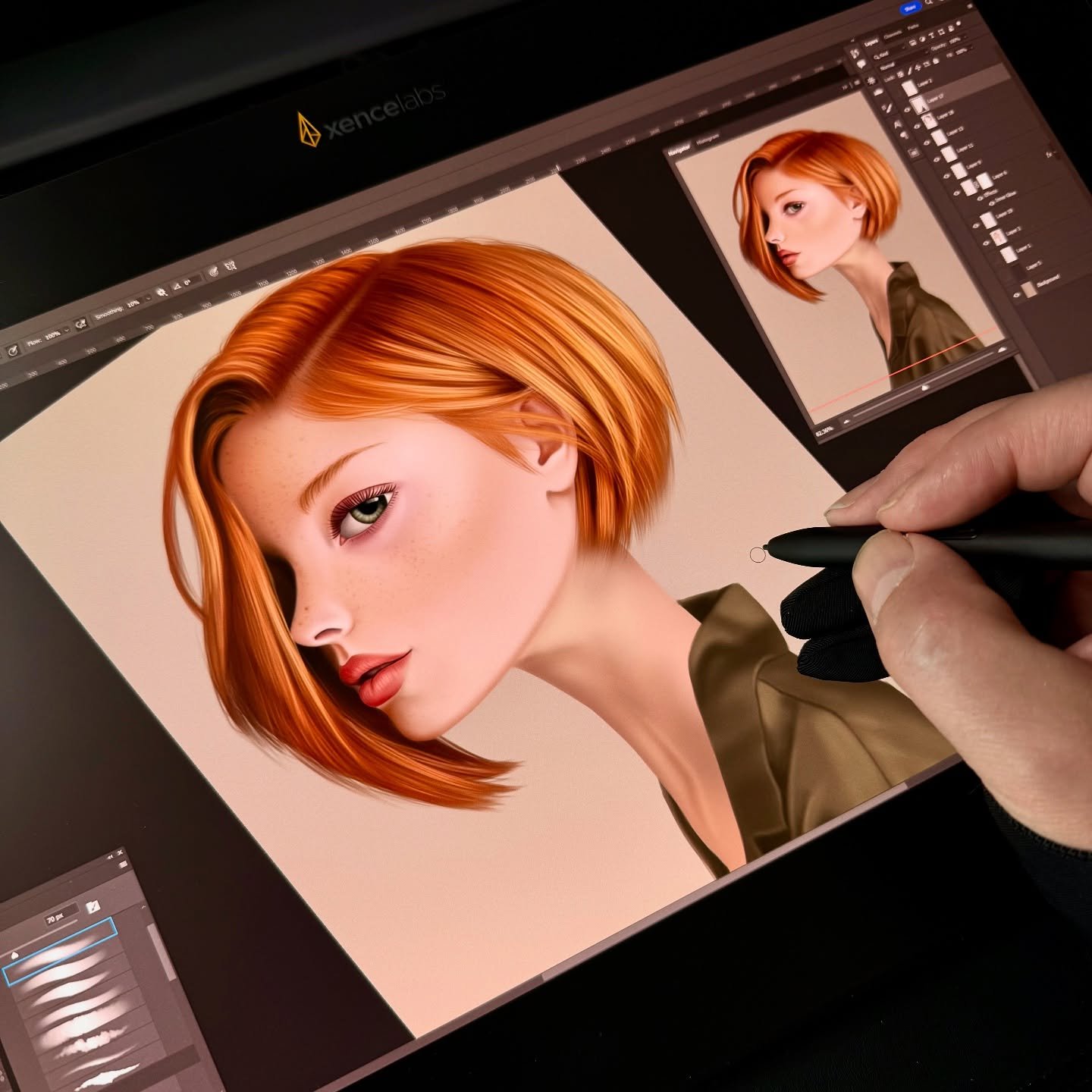 Currently putting the #Xencelabs #PenDisplay16 through its paces. Full review coming soon!

#Xencelabs #CreateWithXencelabs #CreateWhatYouDream #digitalart #artist #create #digitalpainting #instaart