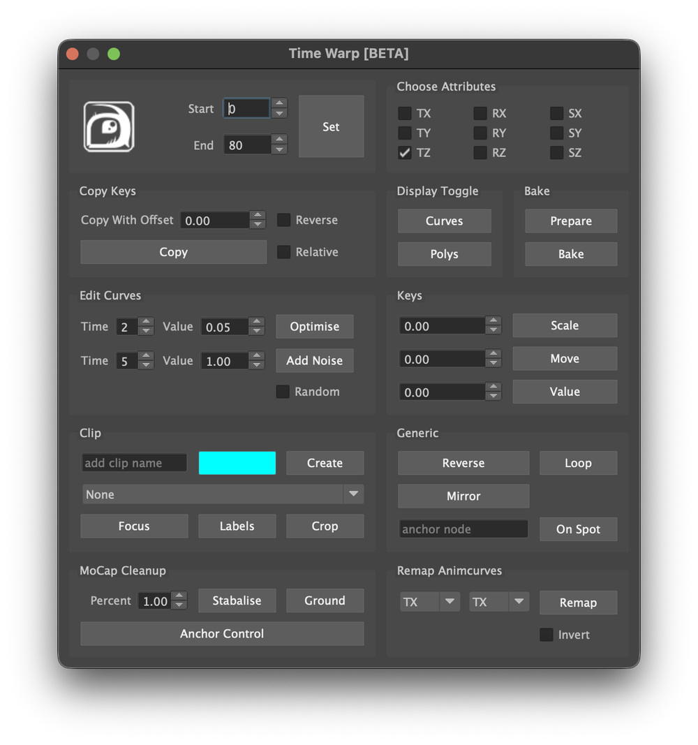 Time Warp & Pose Master — antCGi
