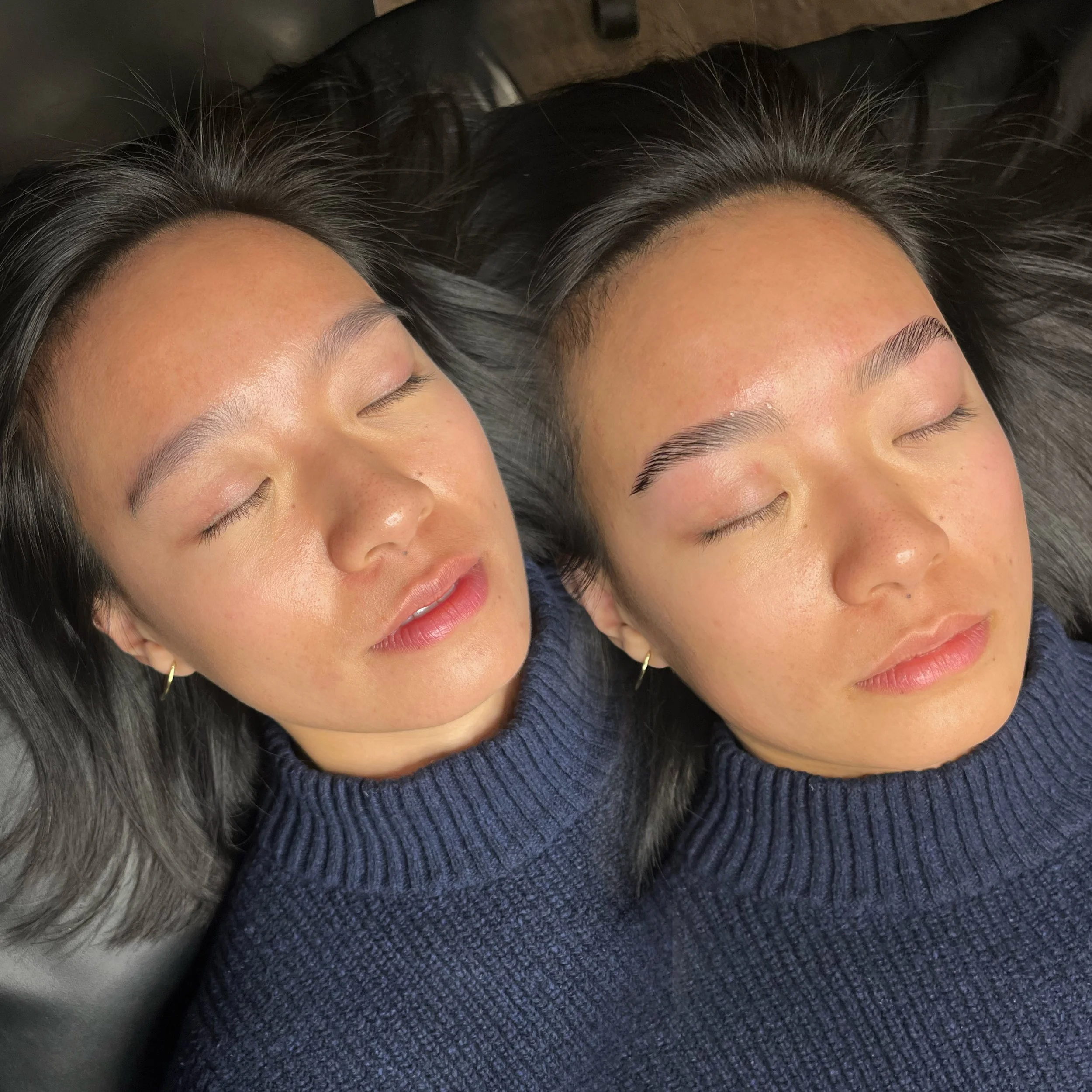 brow waxing