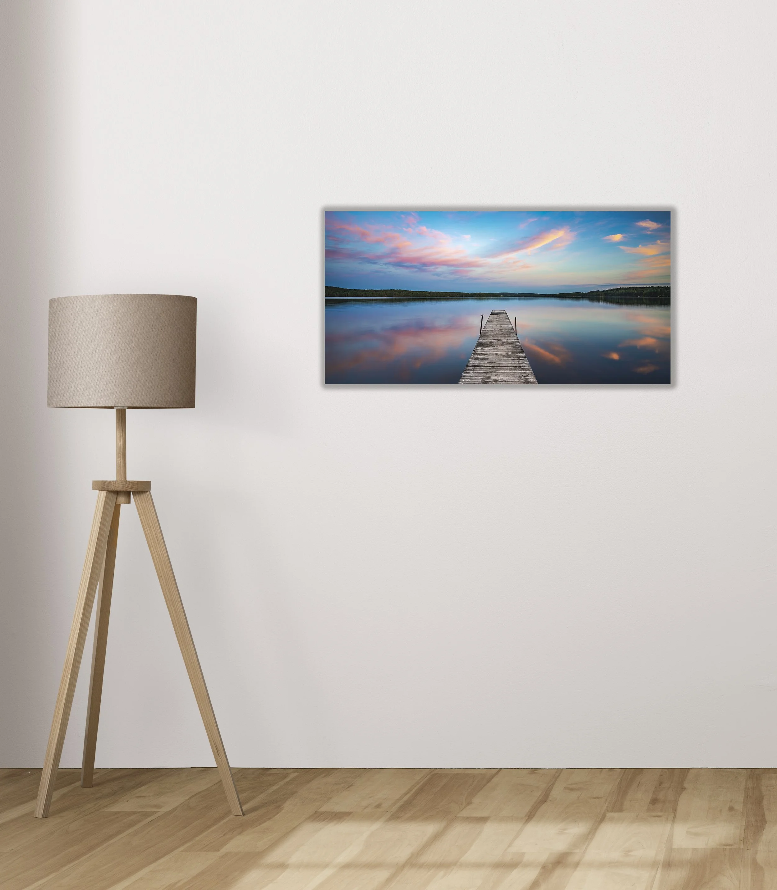 Ett Himlavalvs Pasteller (60x30 cm)