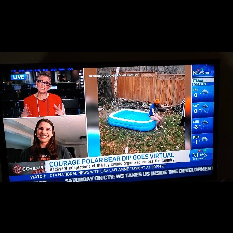 One of our event organizers @jennacourage was happy to speak with @ctvnews sharing our virtual event success! We are currently sitting at $112,000 and still accepting donations to reach our $120,000 goal to support clean water projects through @world