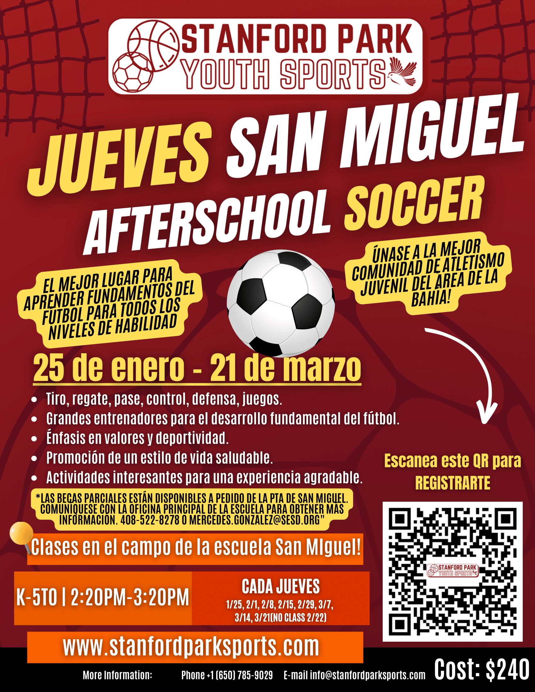 Extracurricular Activities — San Miguel Elementary PTA