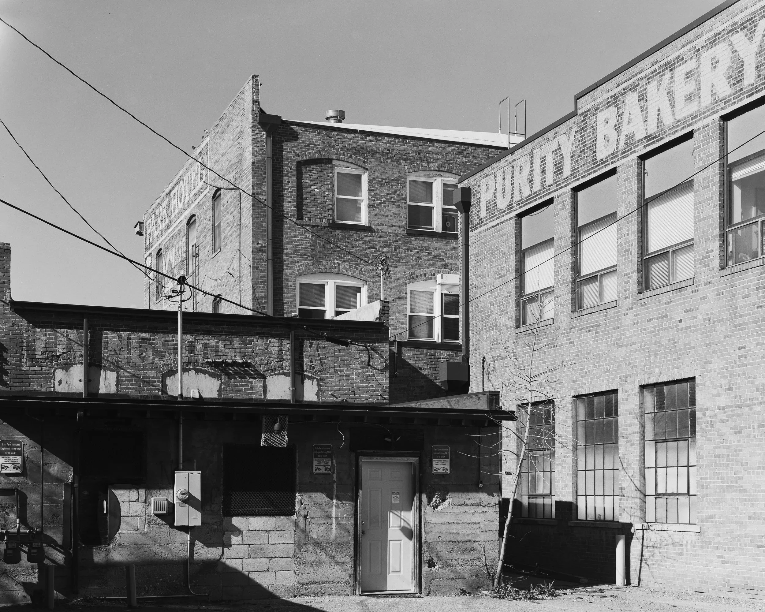 Alleyway With Old Signage, Livingston, Montana