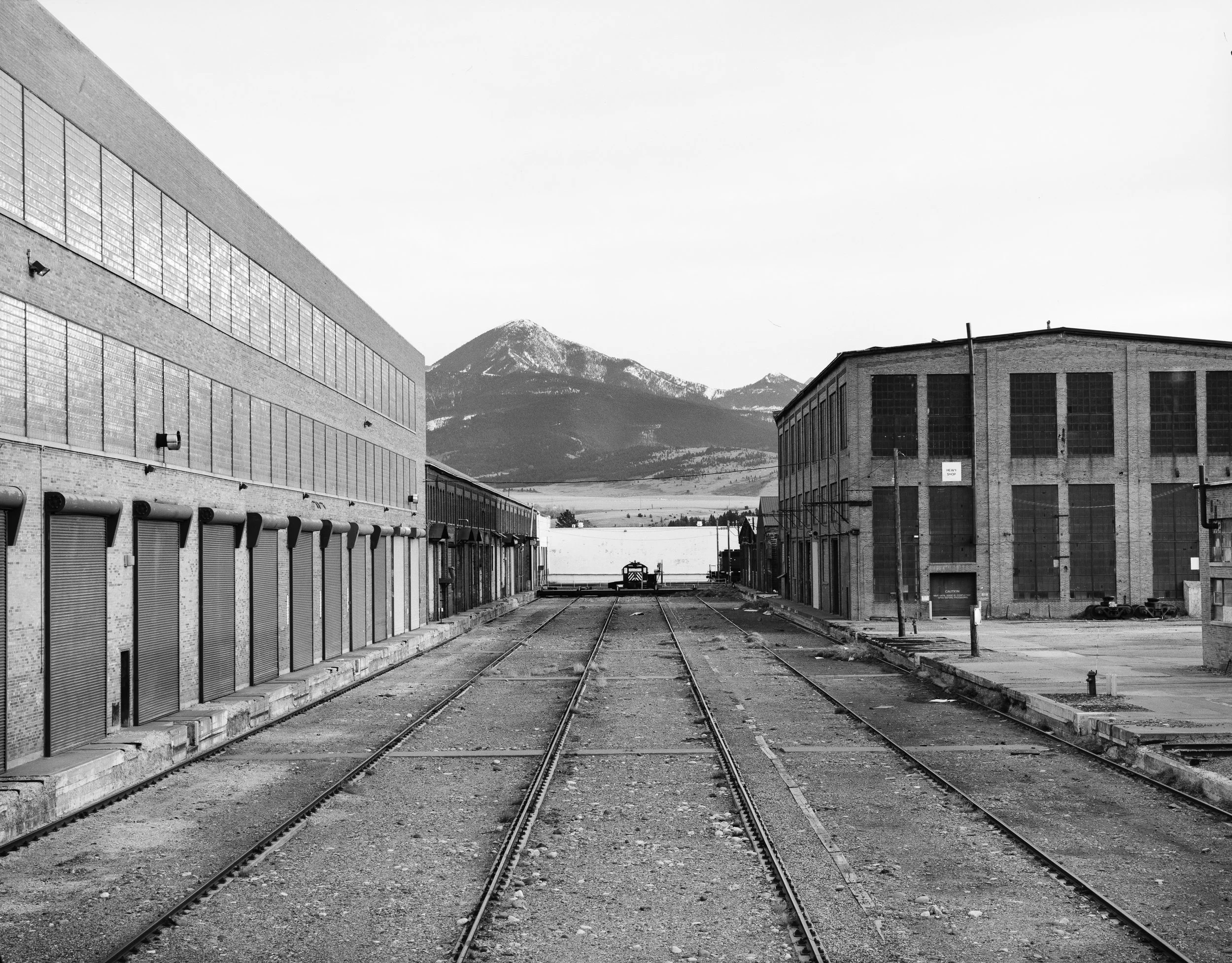 Engine Repair Yard, Livingston, Montana