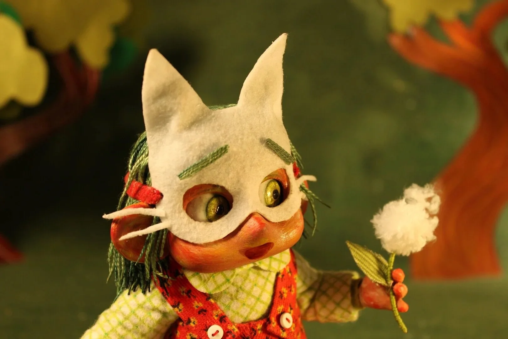 claymation little girl