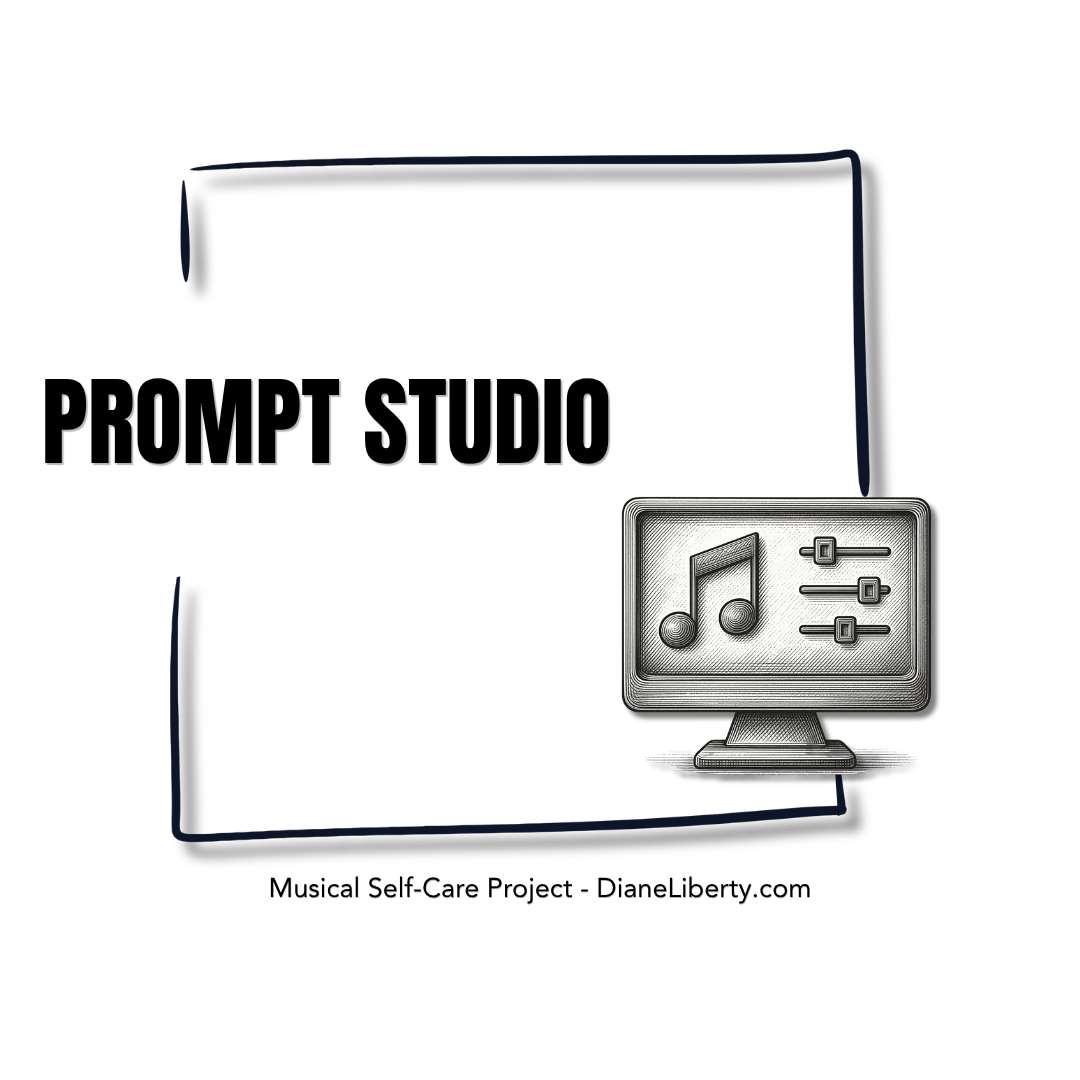 PROMPT STUDIO: Build Custom AI Prompts for Your Music, Moods and Self-Care Moments