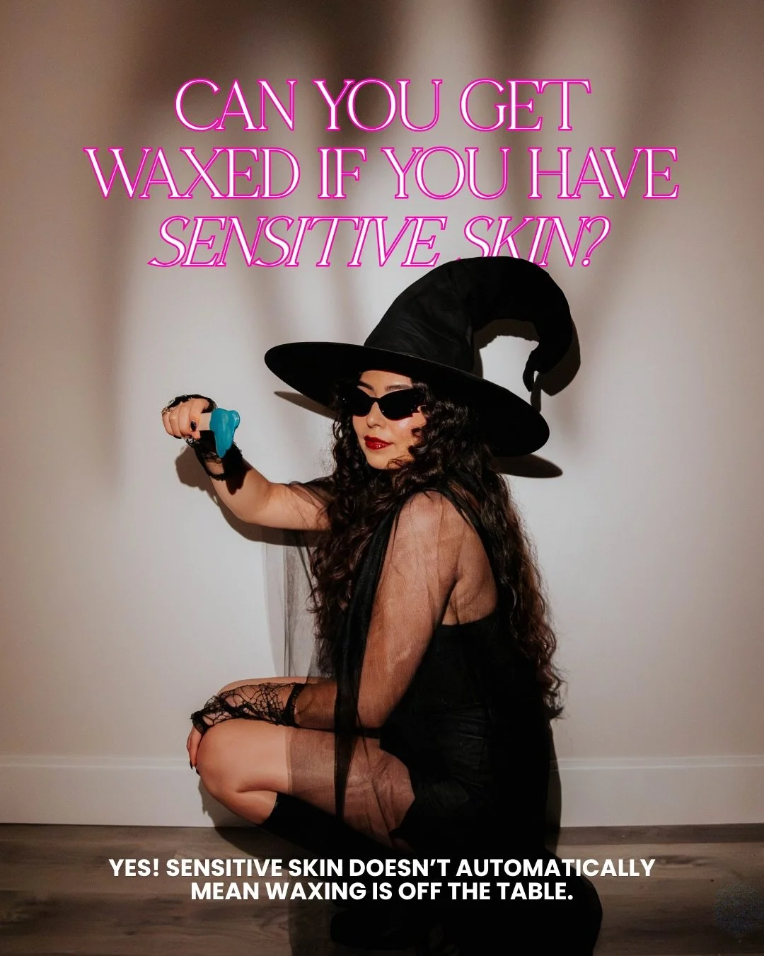 Sensitive skin girlies, you are absolutely welcome here. 🥹

Having reactive skin doesn&rsquo;t mean you automatically have to swear off waxing. 

It just means we want to know about it so we can give your skin the extra attention it deserves.

Tell 