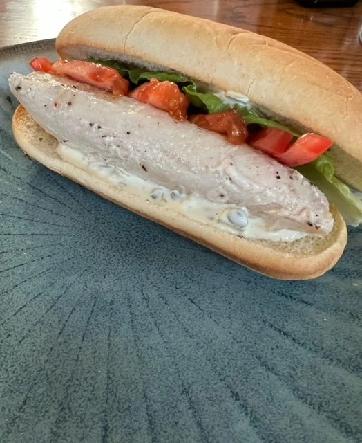 Fish Sandwich with Tartar Sauce